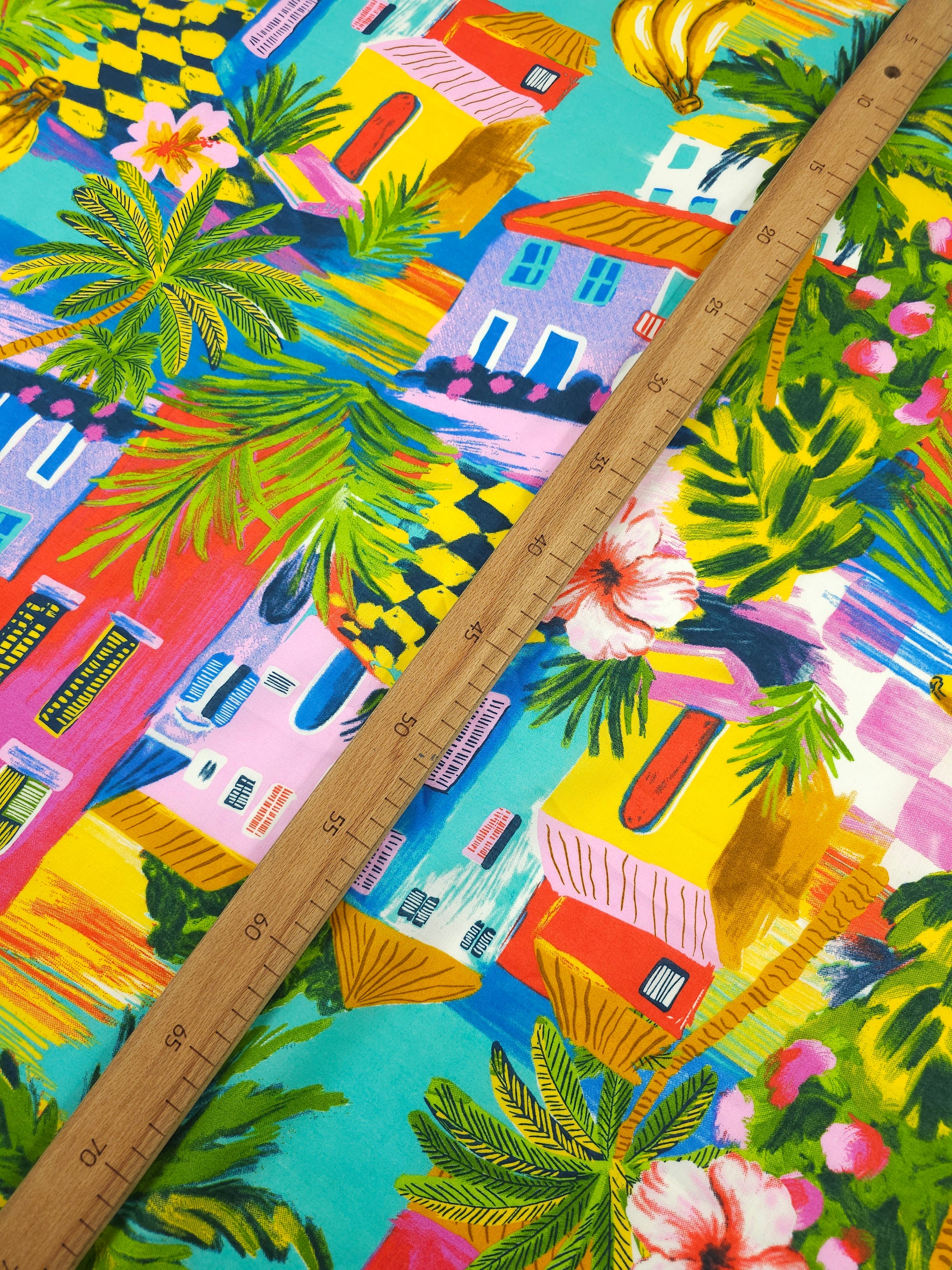 Exotic Cuba Cabana Cambric Cotton