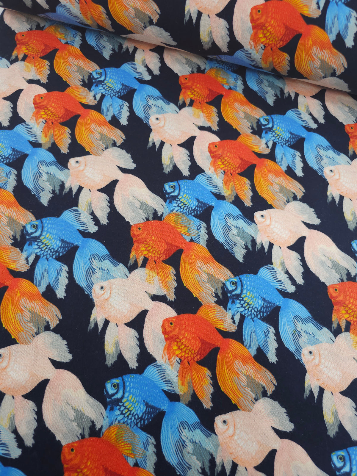 Flutter Goldfish Lightweight Flannel Cotton