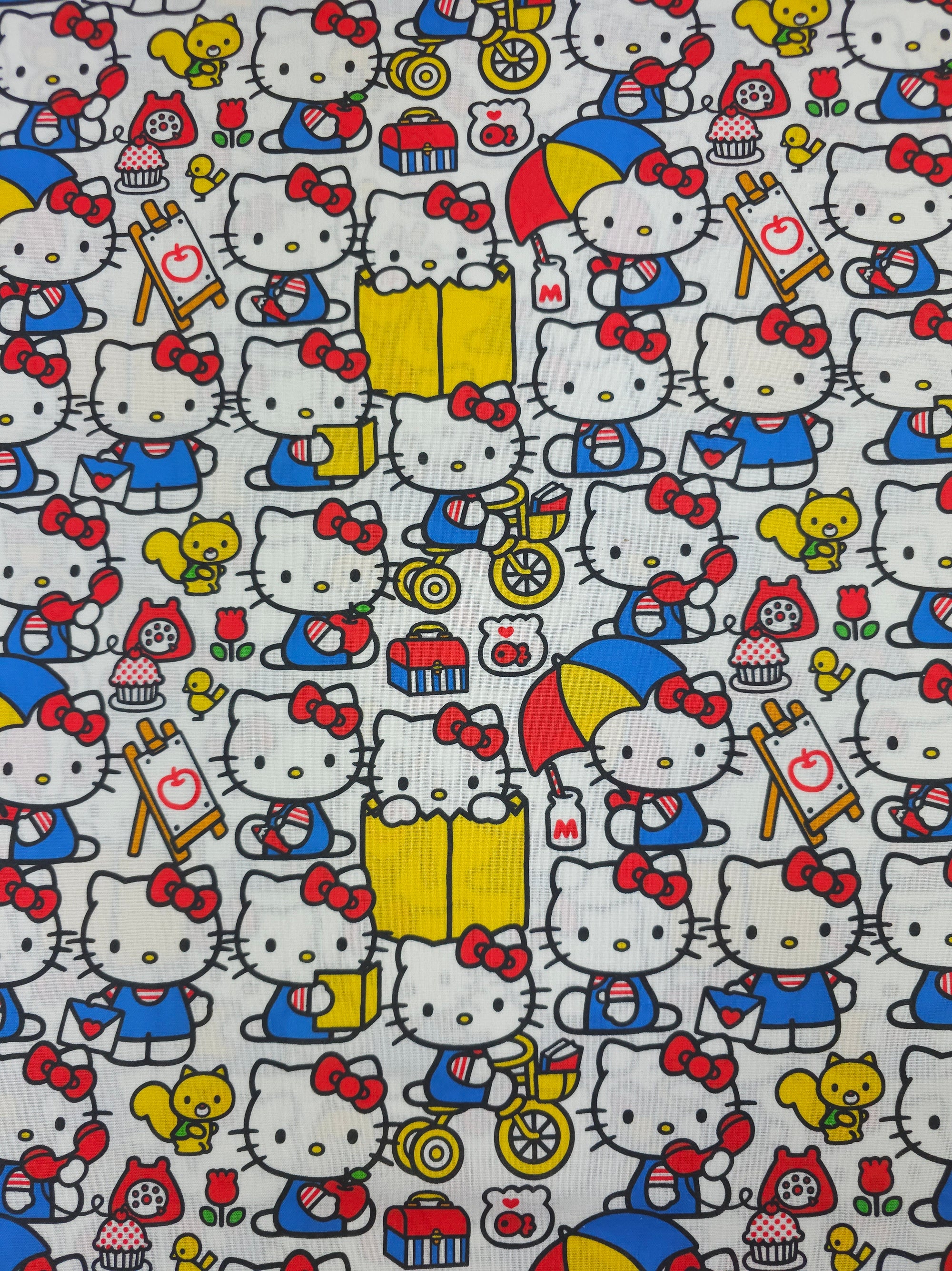 Hello Kitty At Play 100% Cotton