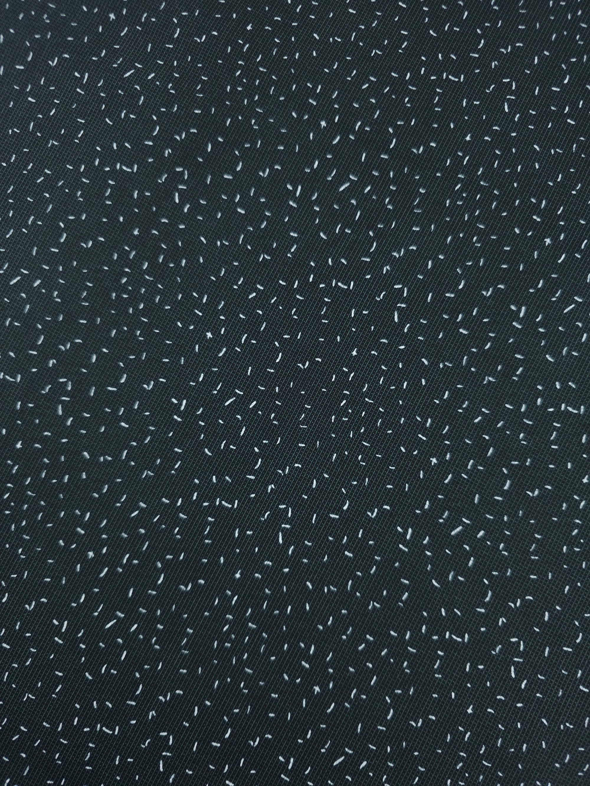 Black/White Grid Confetti 100% Cotton 57"