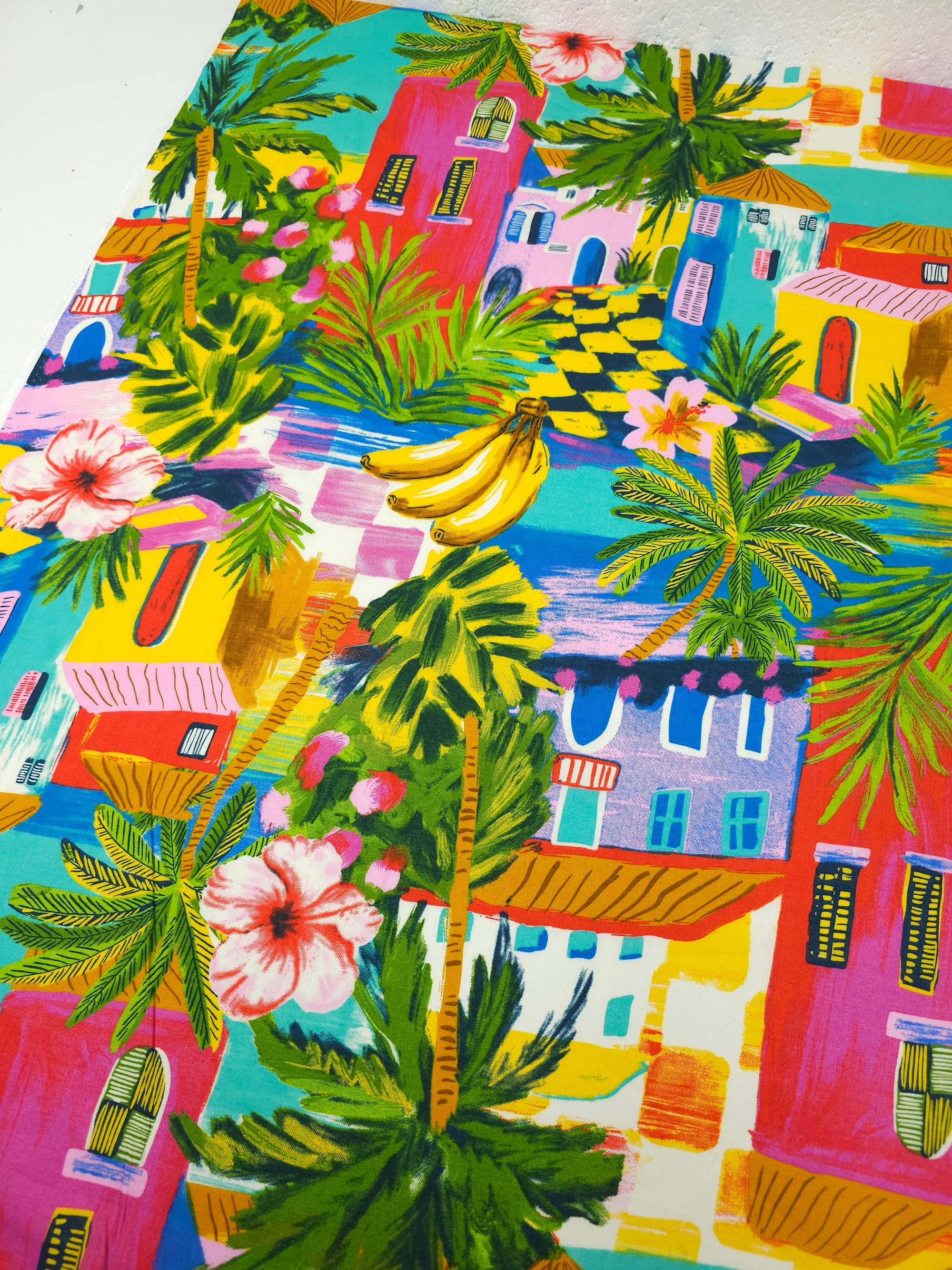 Exotic Cuba Cabana Cambric Cotton