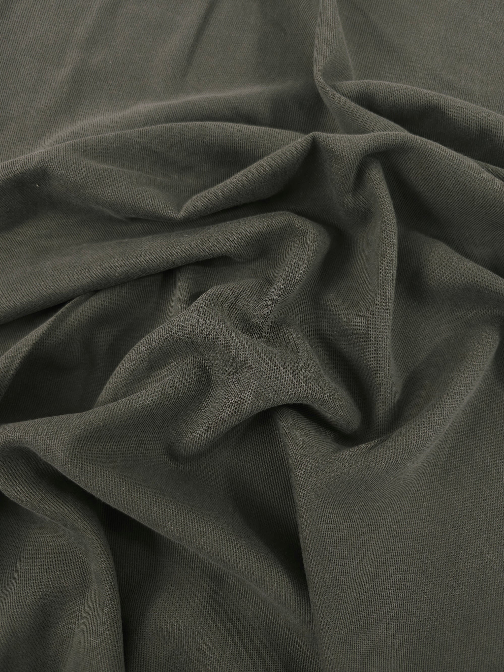 Muted Khaki Medium/Heavy Tencel Twill