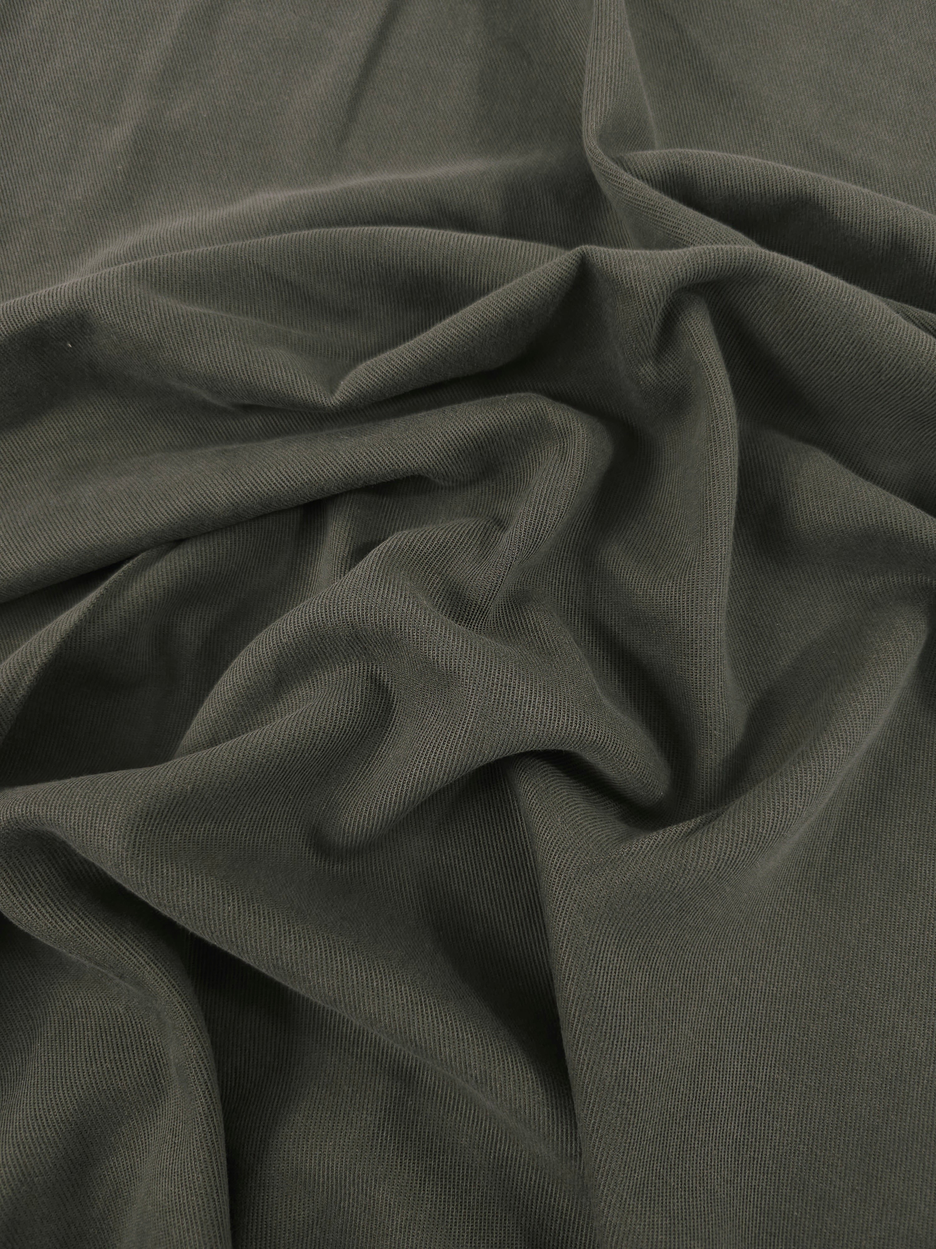 Muted Khaki Medium/Heavy Tencel Twill