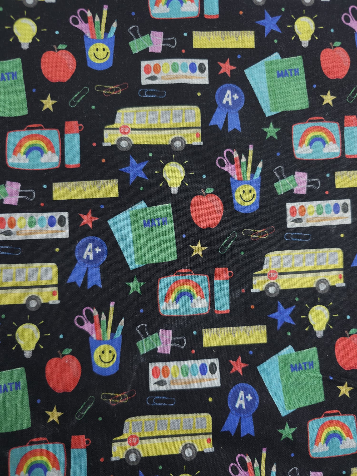 Back To School Cotton (Various Sizes)