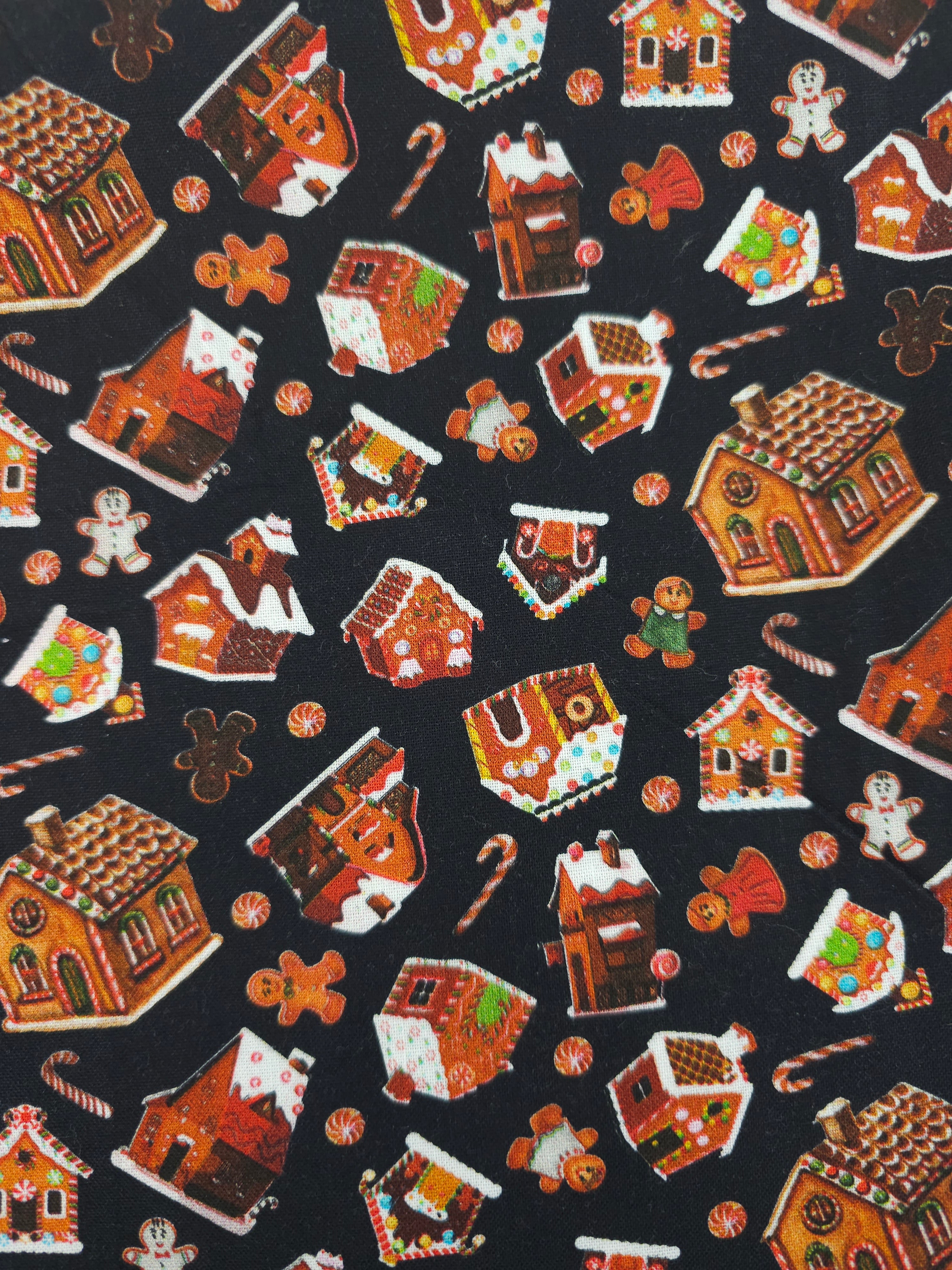 Gingerbread house Cotton- 3.7m