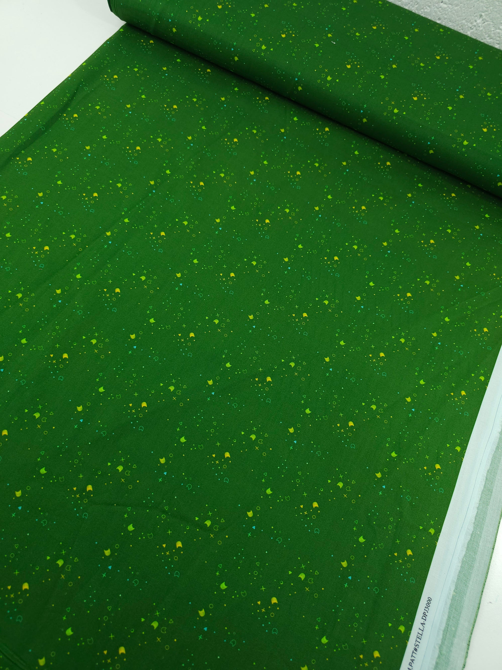 Green Kitty Litter 100% Cotton - Pammie Jane