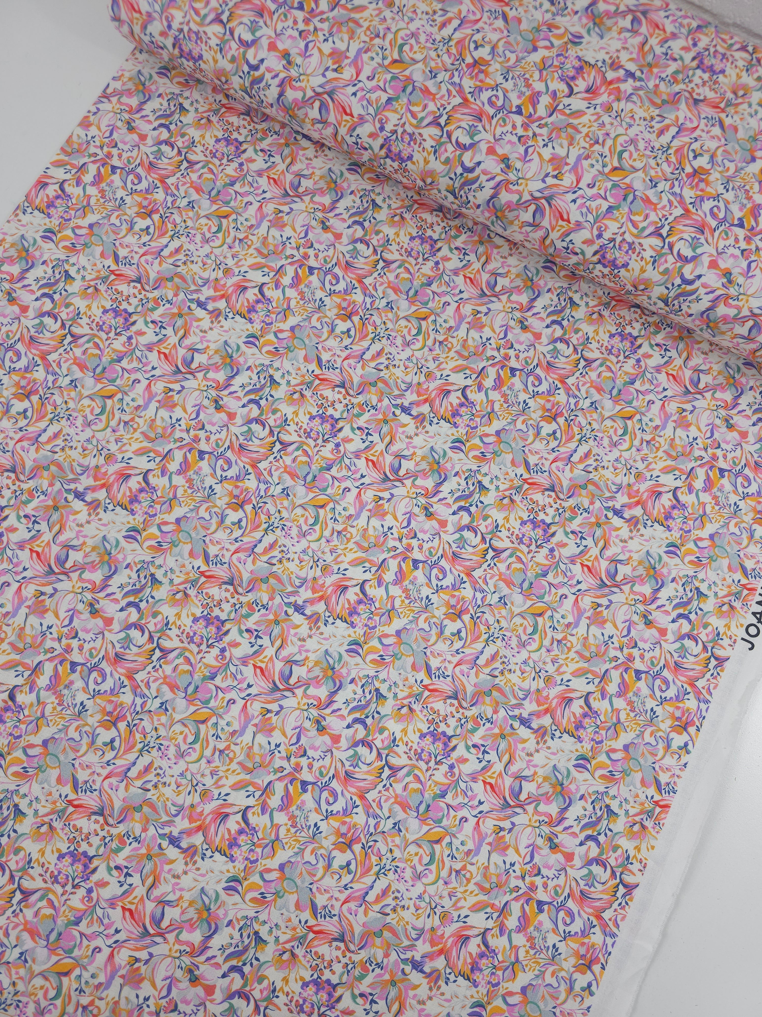 Paradise Floral Swirl 100% Cotton - Joann x Alexander Farmer
