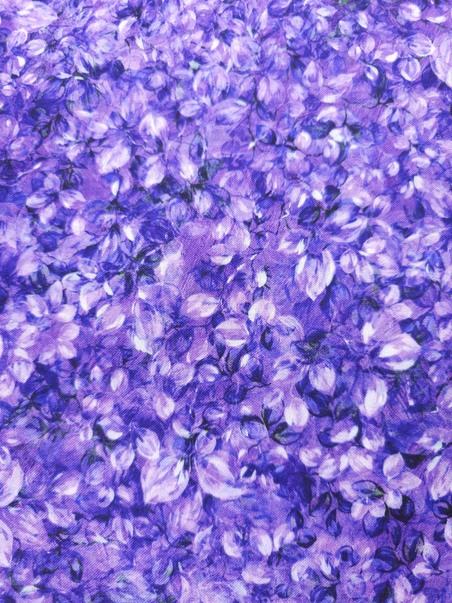 Mirage Purple Floral Cotton - 4.3m piece