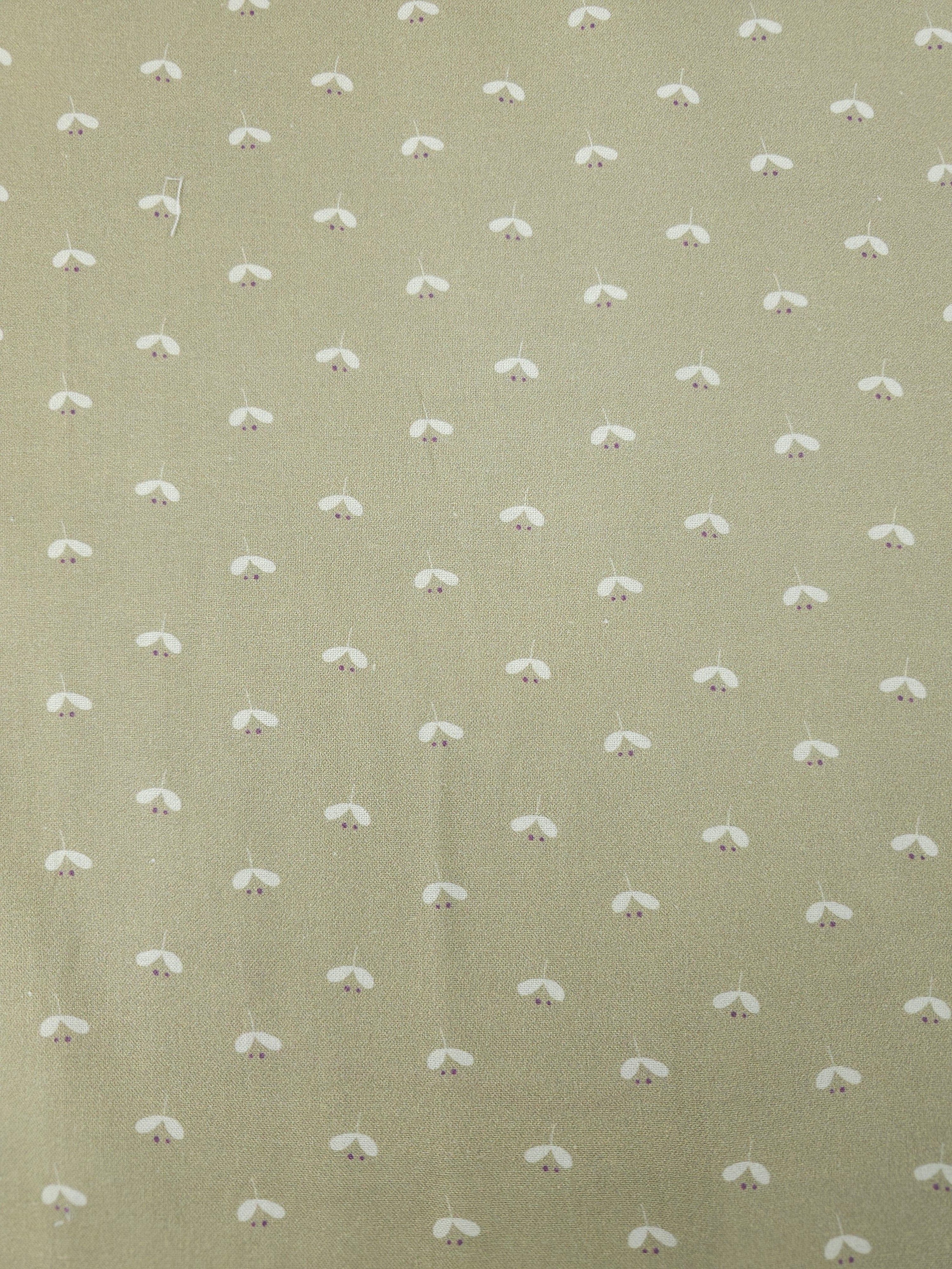Neutral Mini Floating Flower 100% Cotton