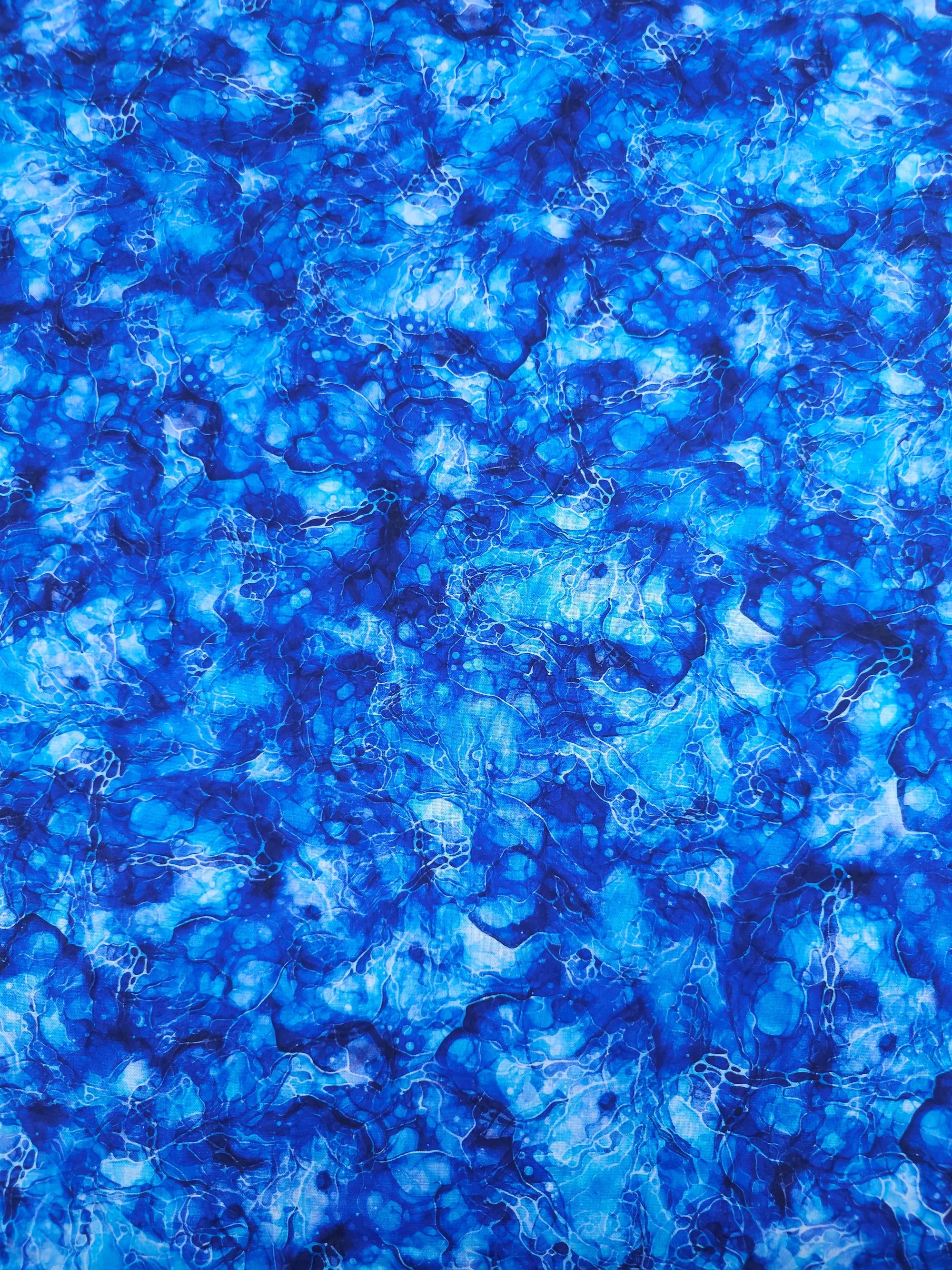 Blue Crystal Waters 100% Cotton