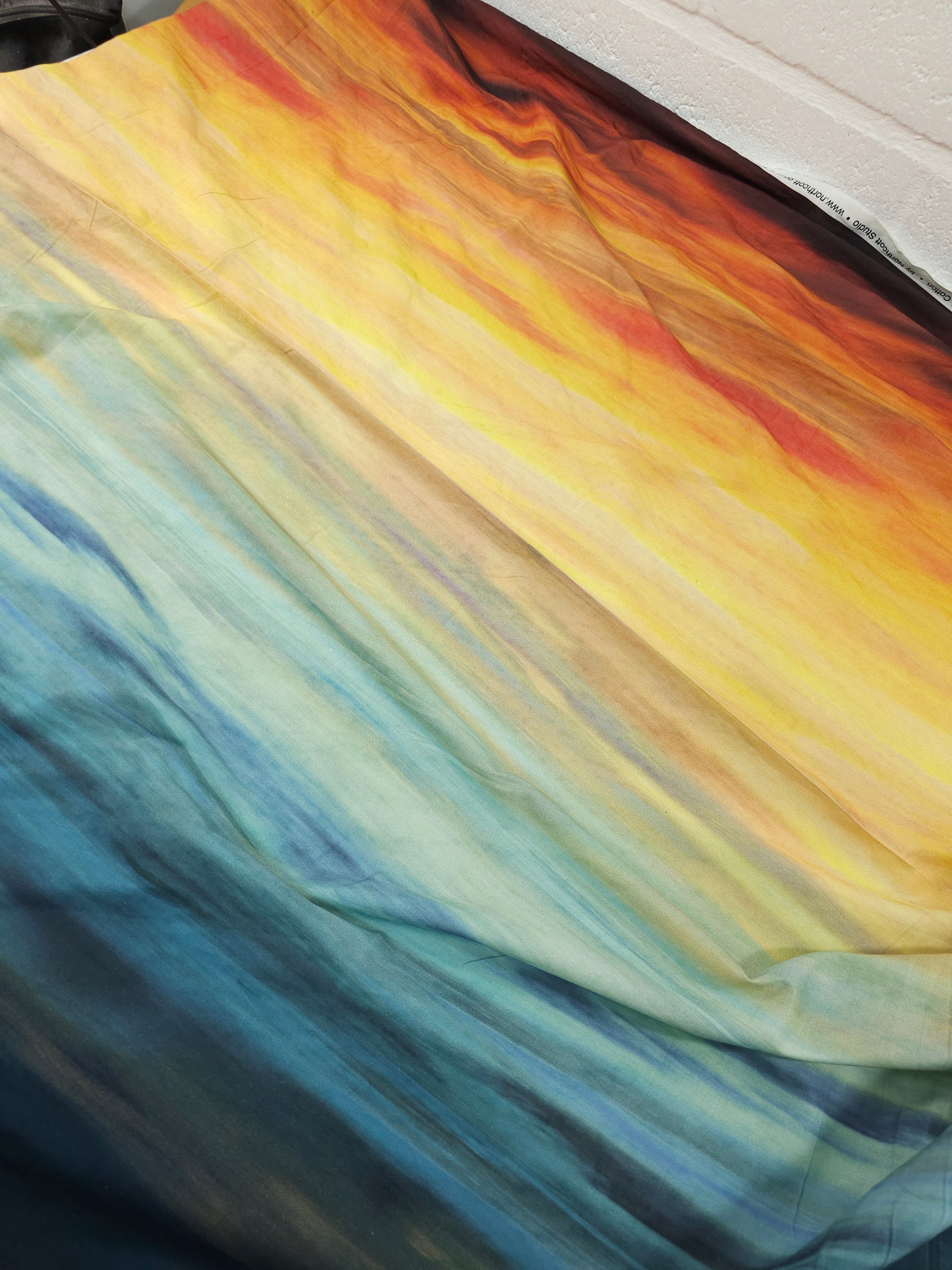 Sunset Sea Flutter 100% Cotton