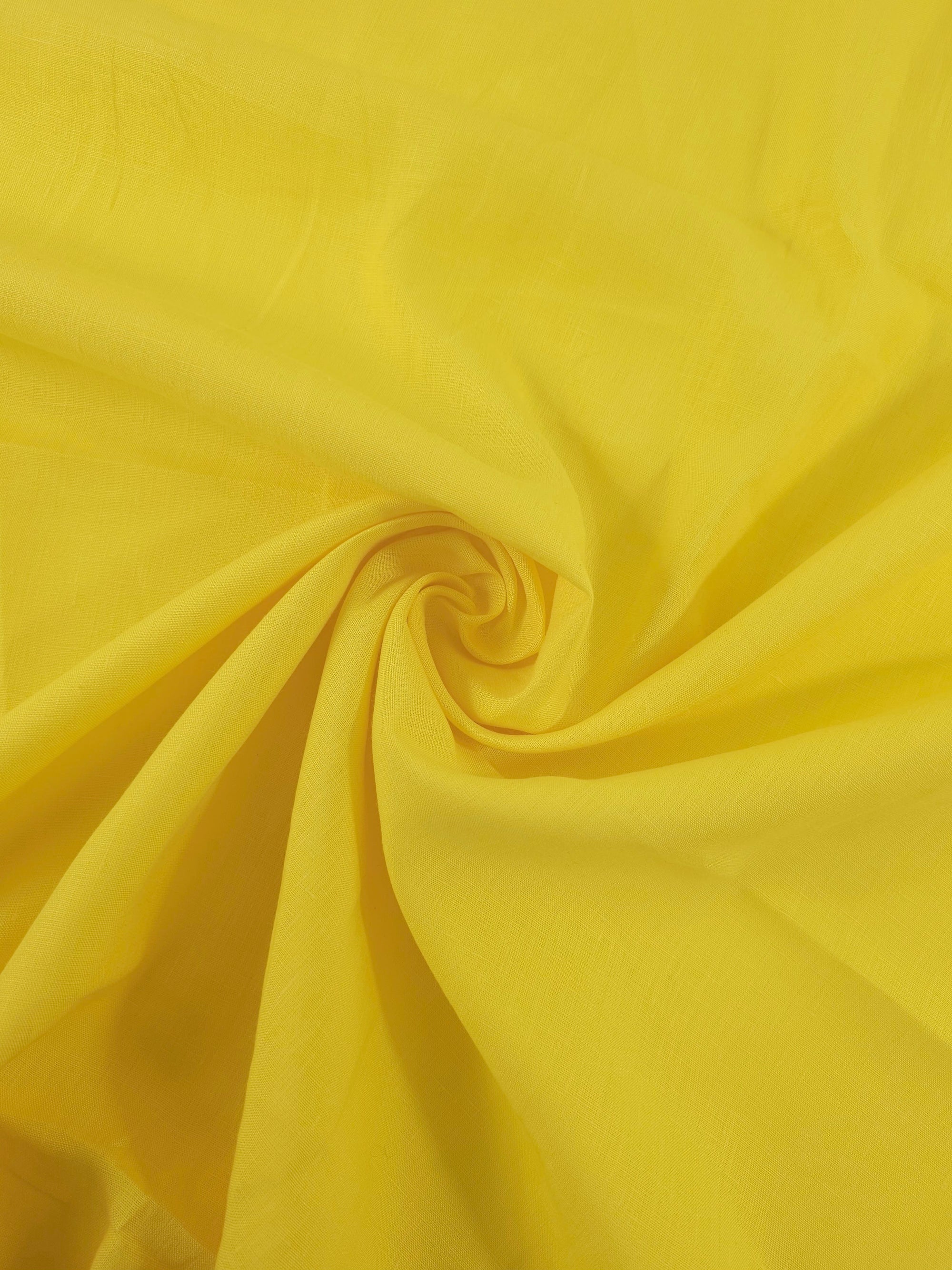 Yellow 100% Linen