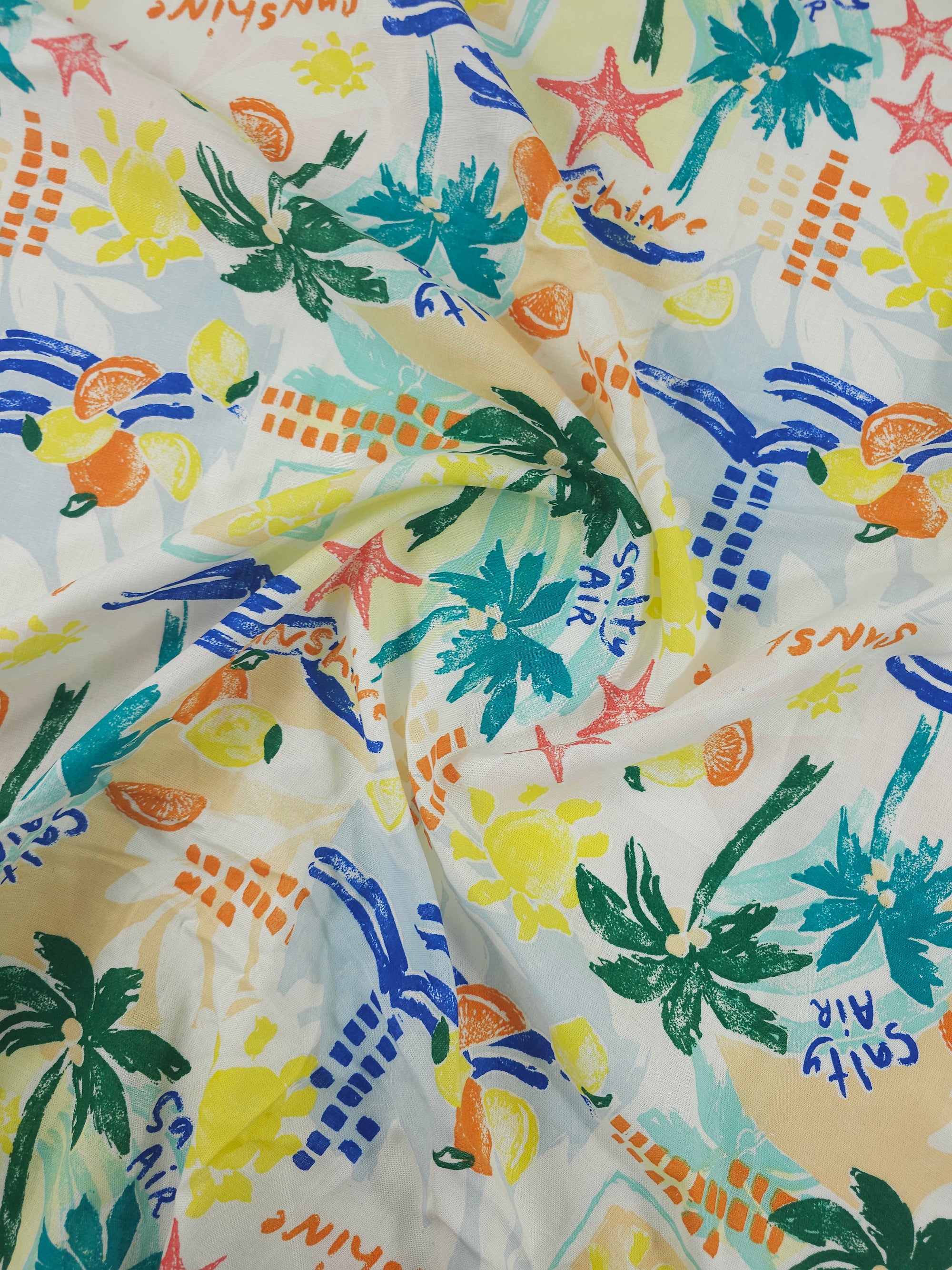 Salty Air Sunshine Cotton Linen