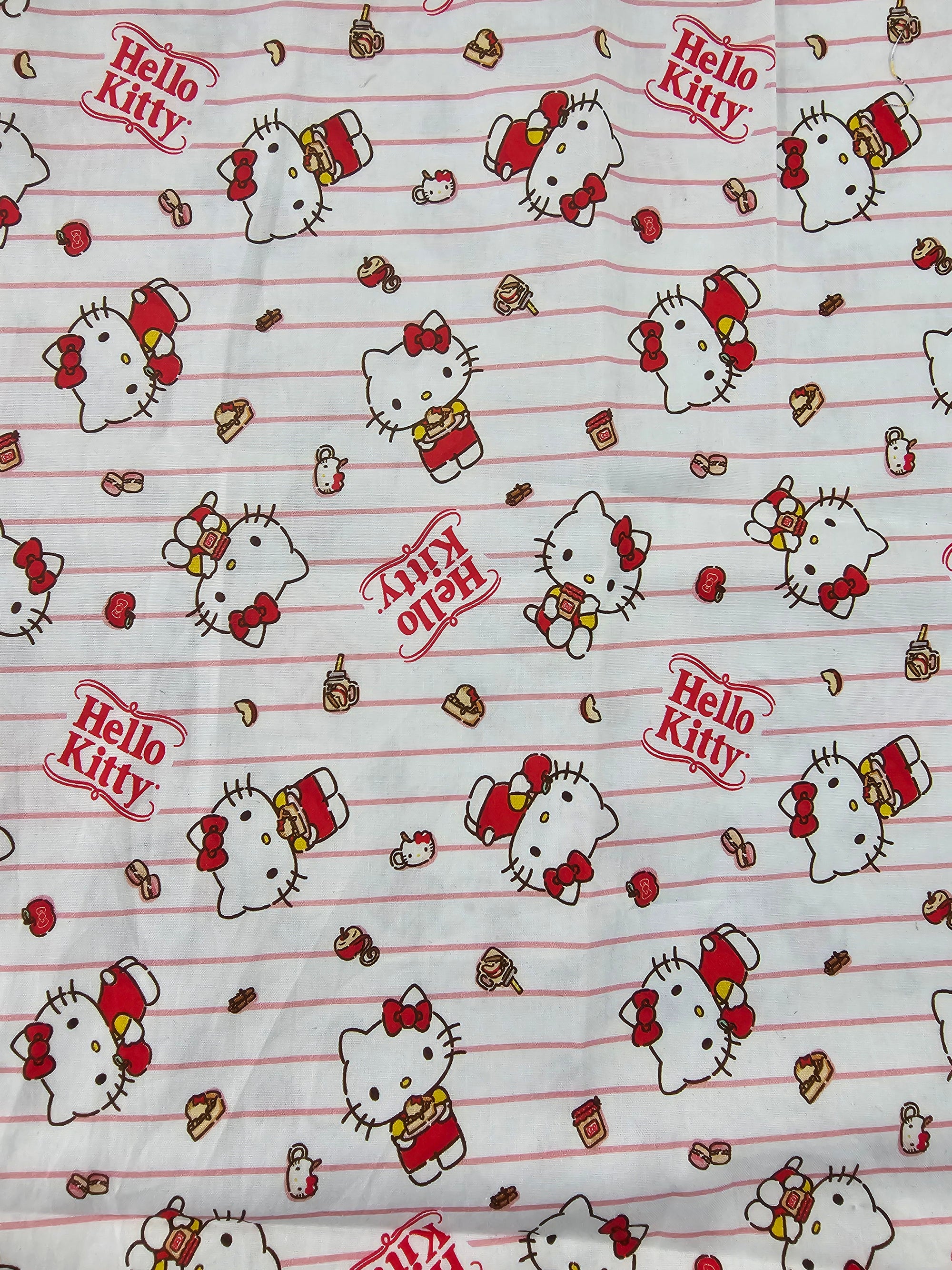 Hello Kitty Snack Time Cotton - 0.9m Piece