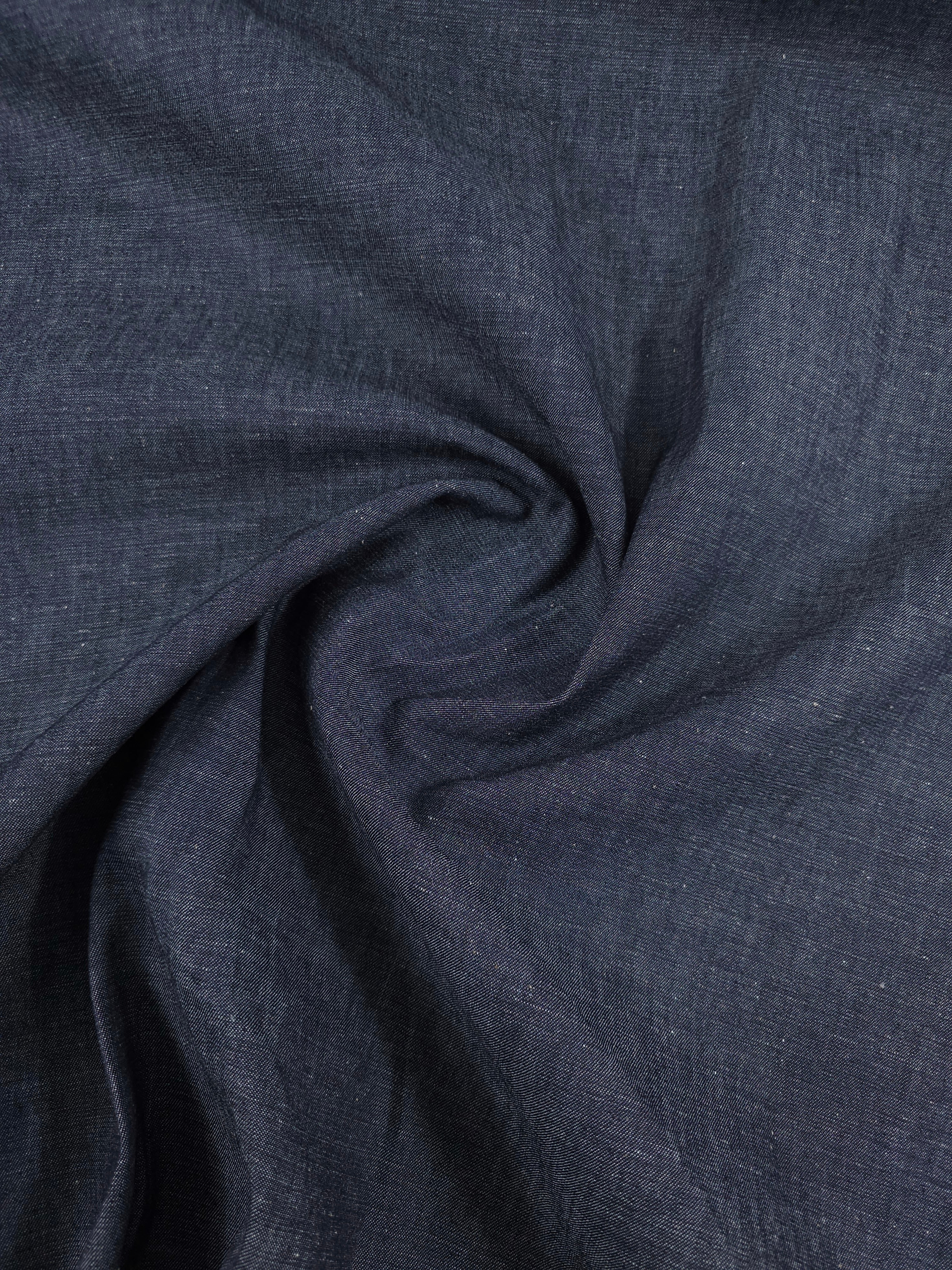 Dusky Grey Lightweight Cotton Chambray