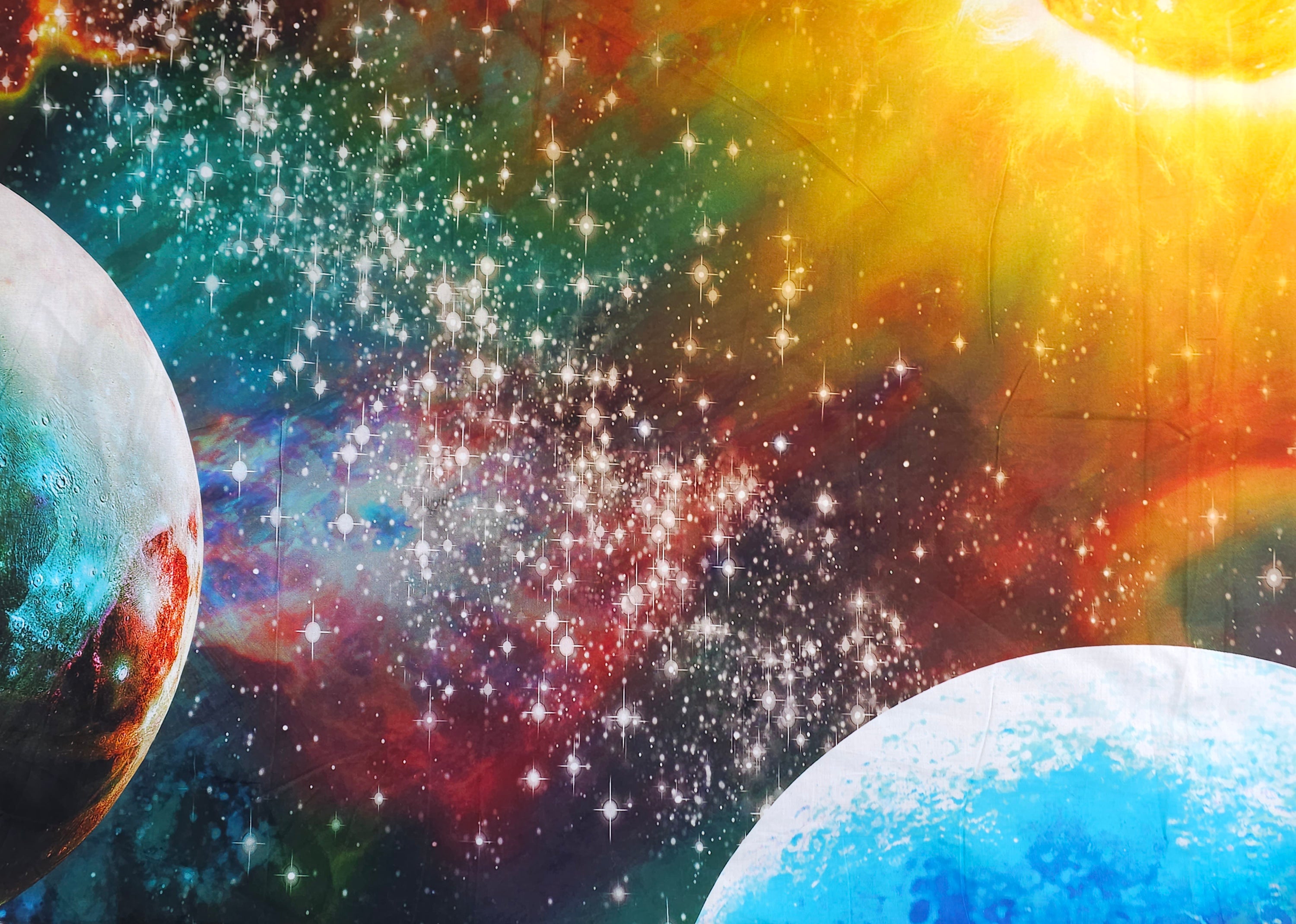 Funky Outer Space Cotton (Various Sizes)