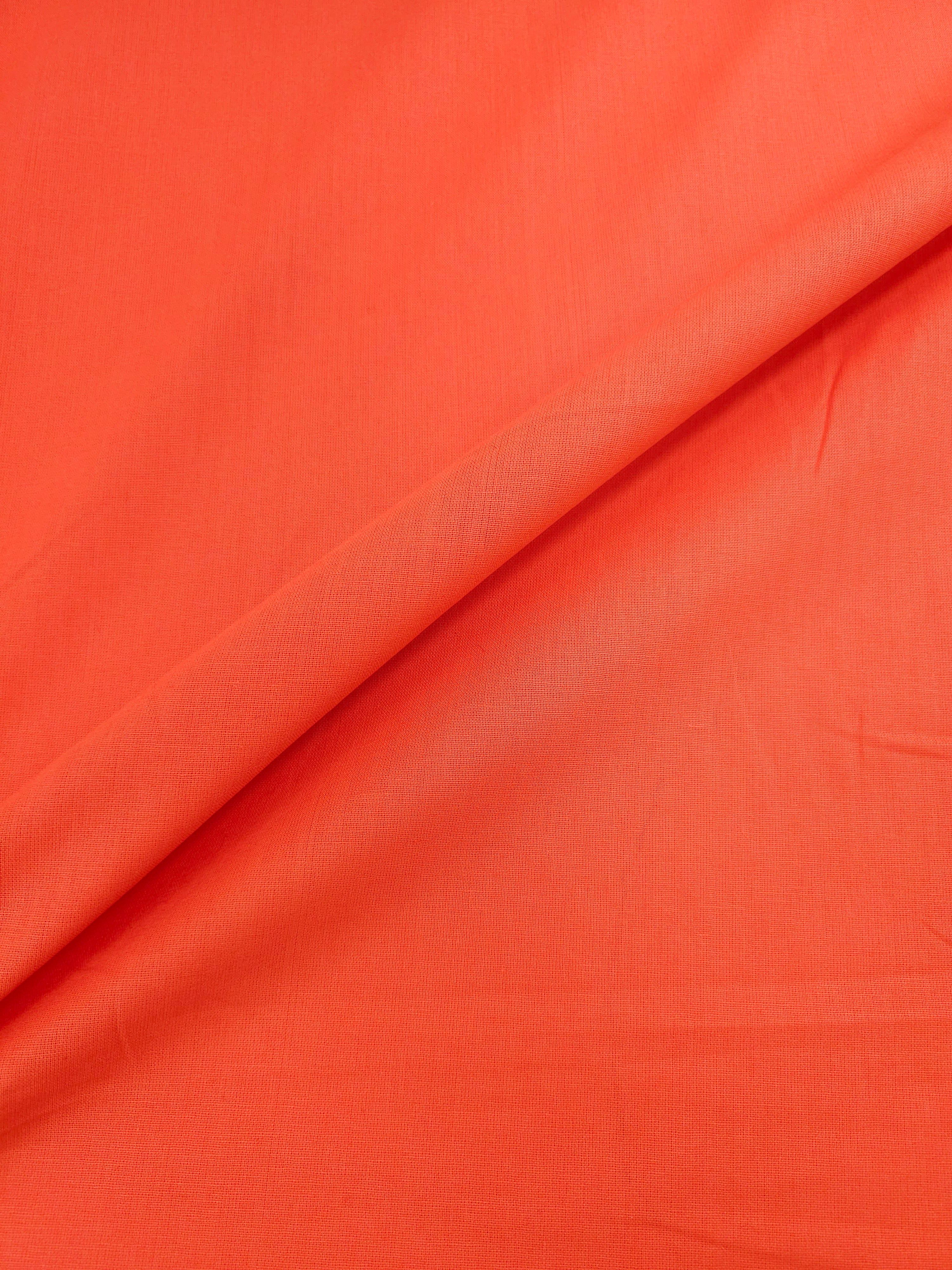 Blood Orange Lightweight Cotton
