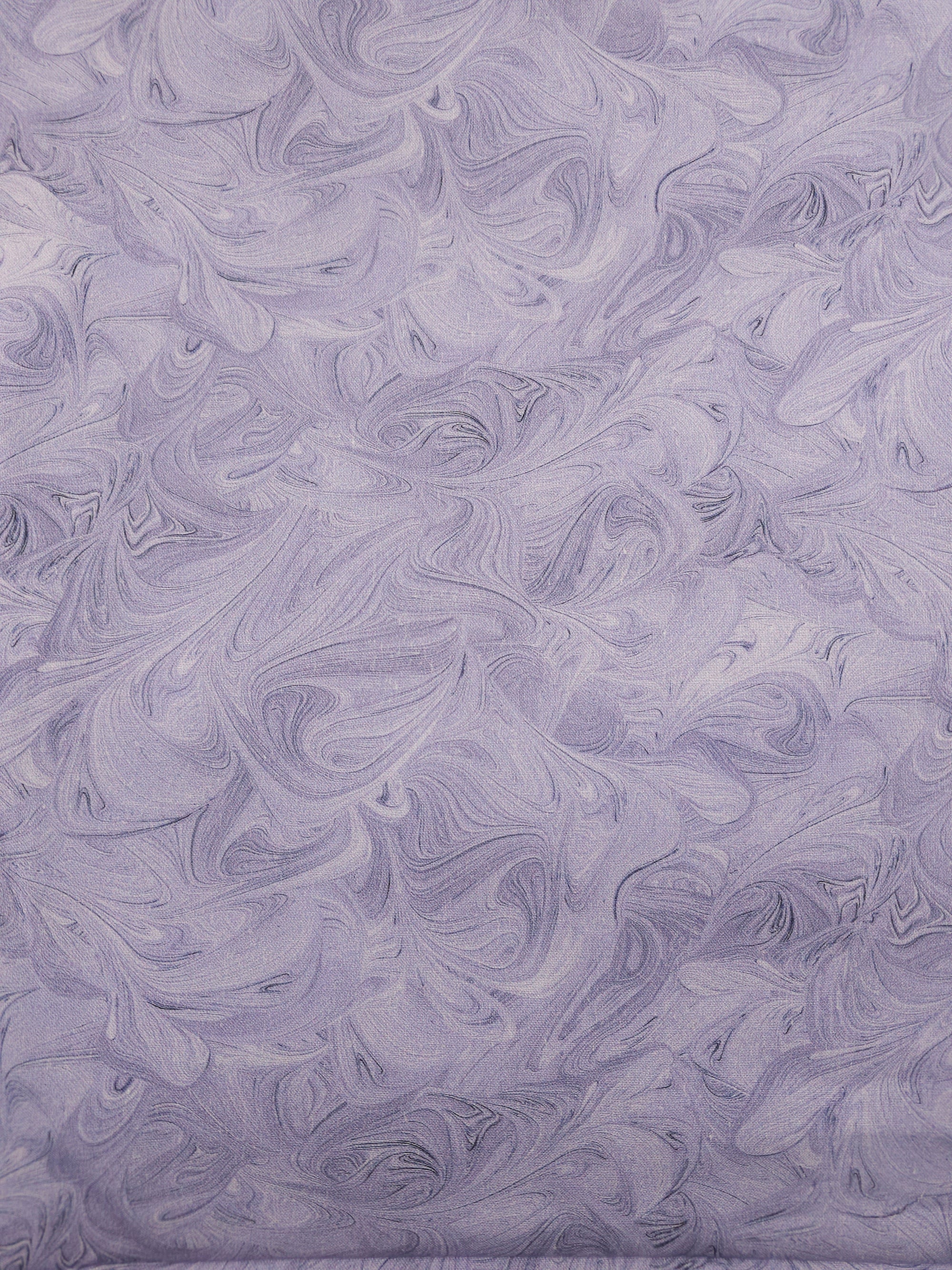 Lavender swirl Cotton - 3m piece