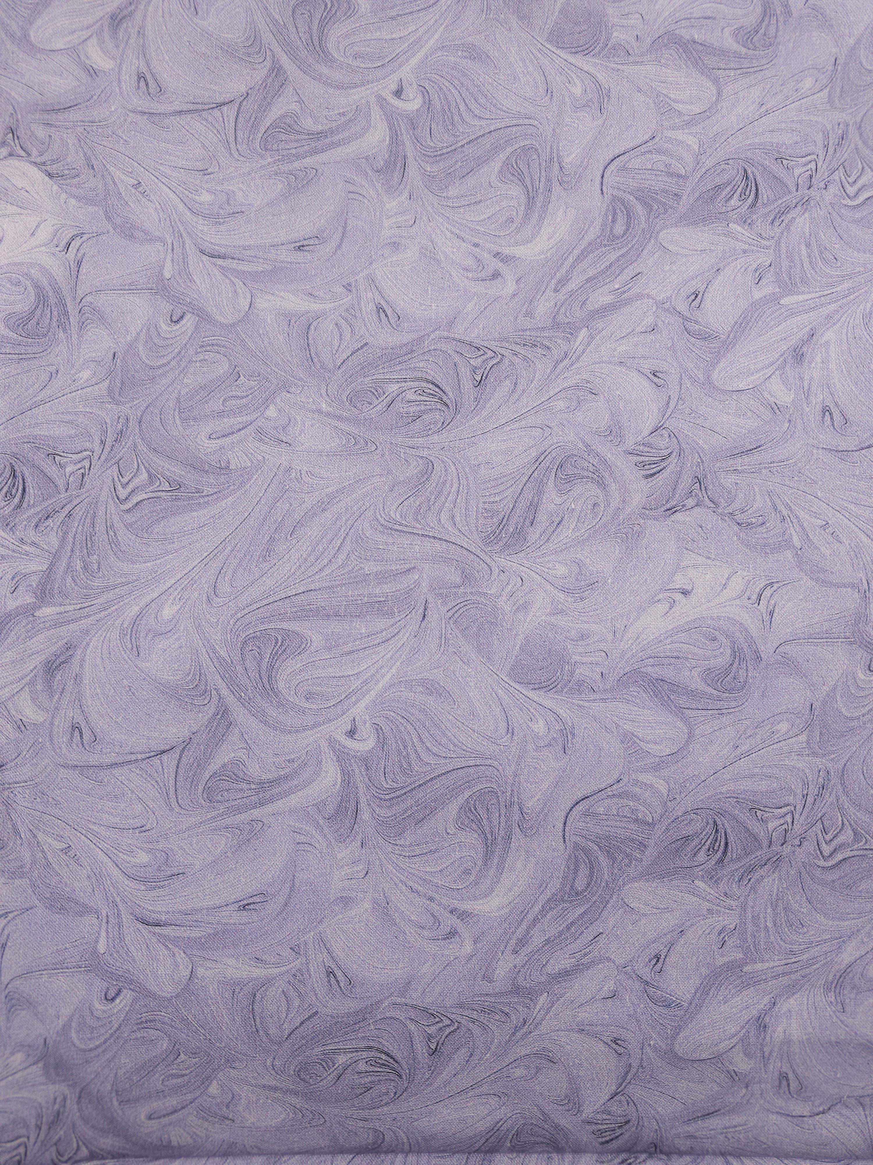 Lavender swirl Cotton - 3m piece