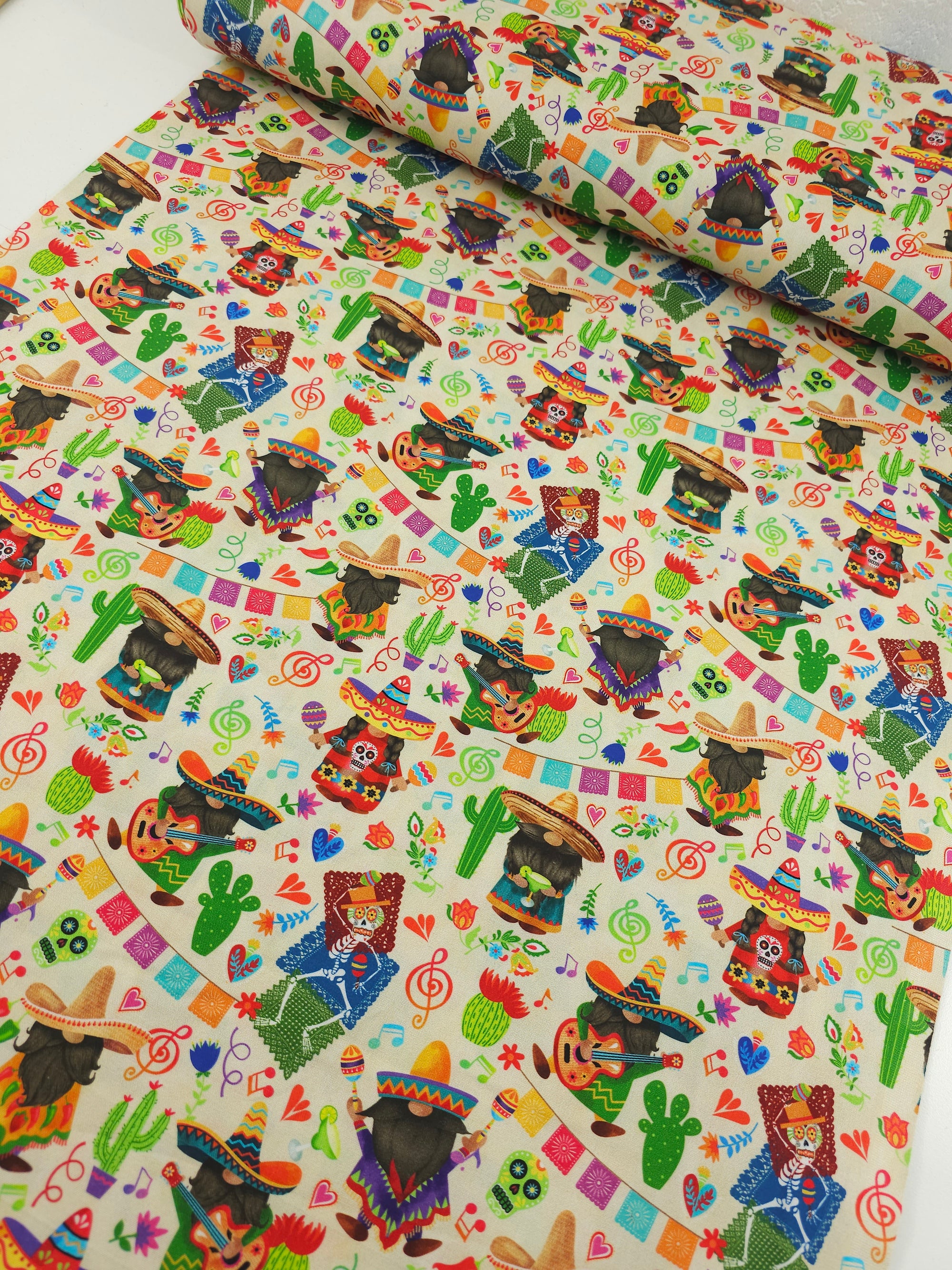 Cinco De Mayo Gnome Party 100% Cotton