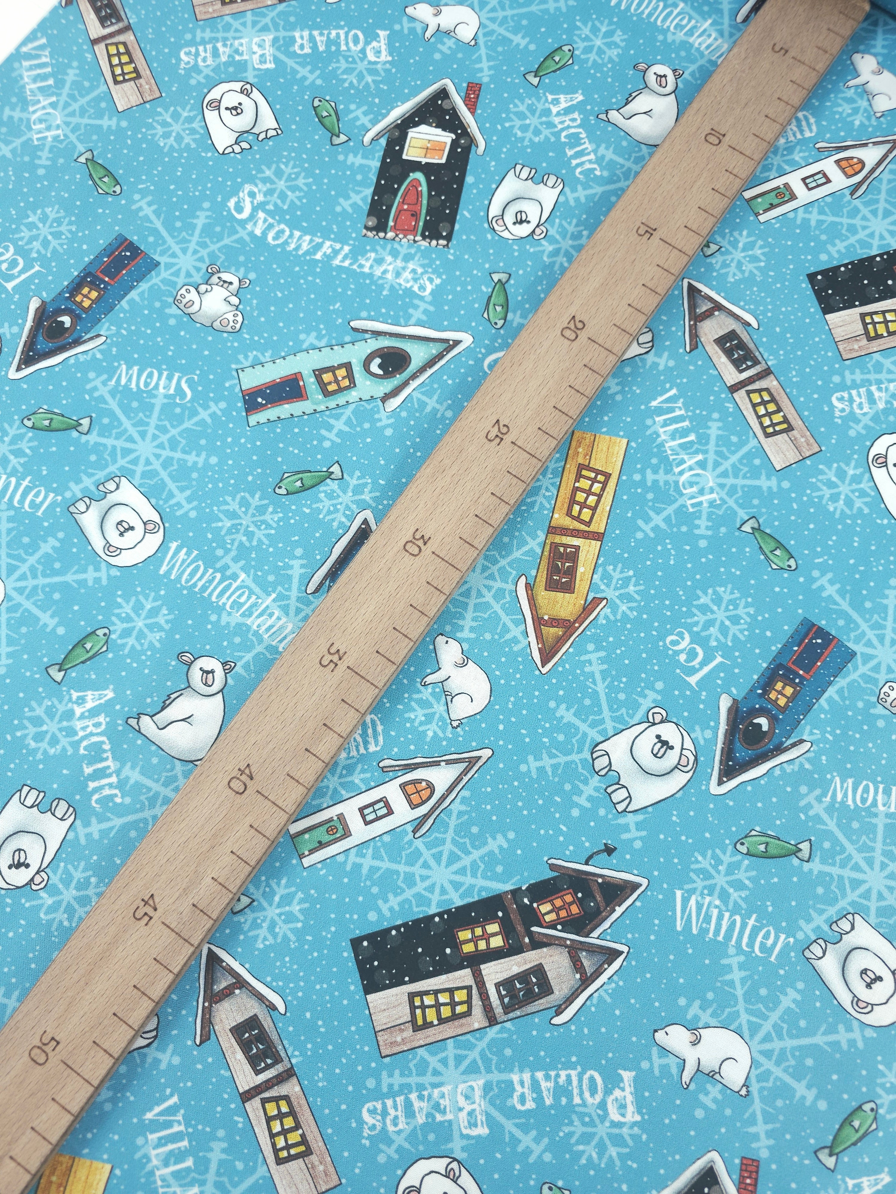 Arctic Blizzard 100% Cotton