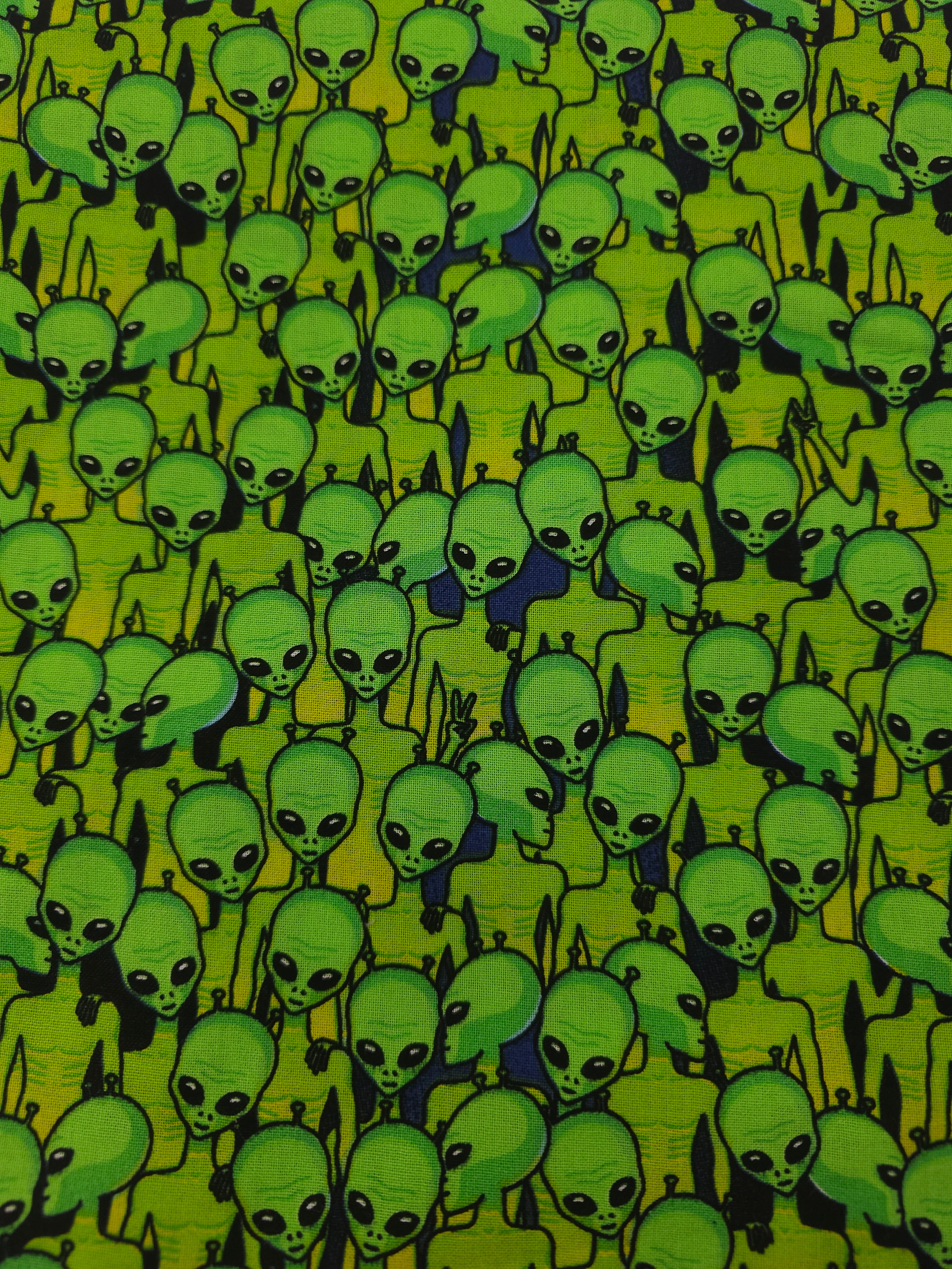 Alien army Cotton- 2m piece