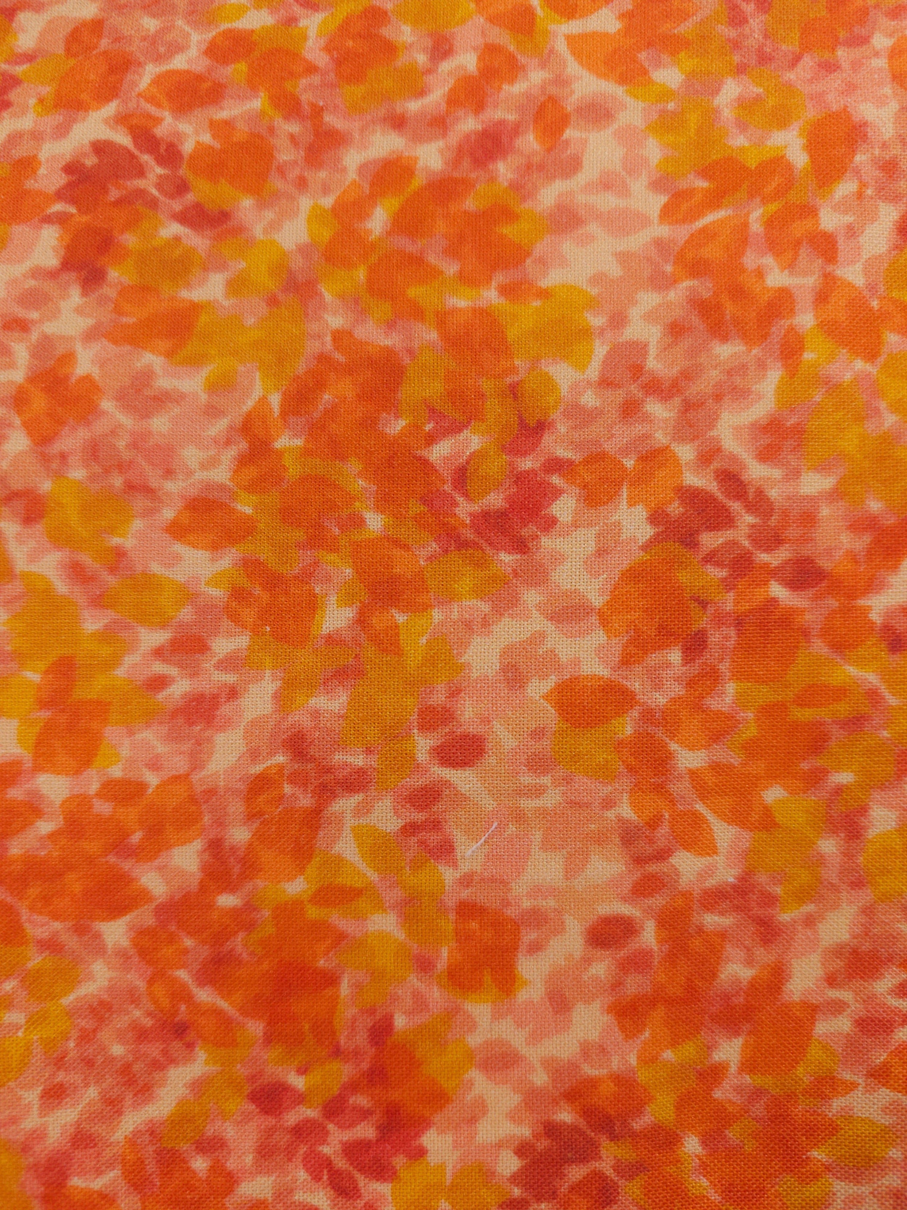 Fire splodge Cotton- 1.6m piece