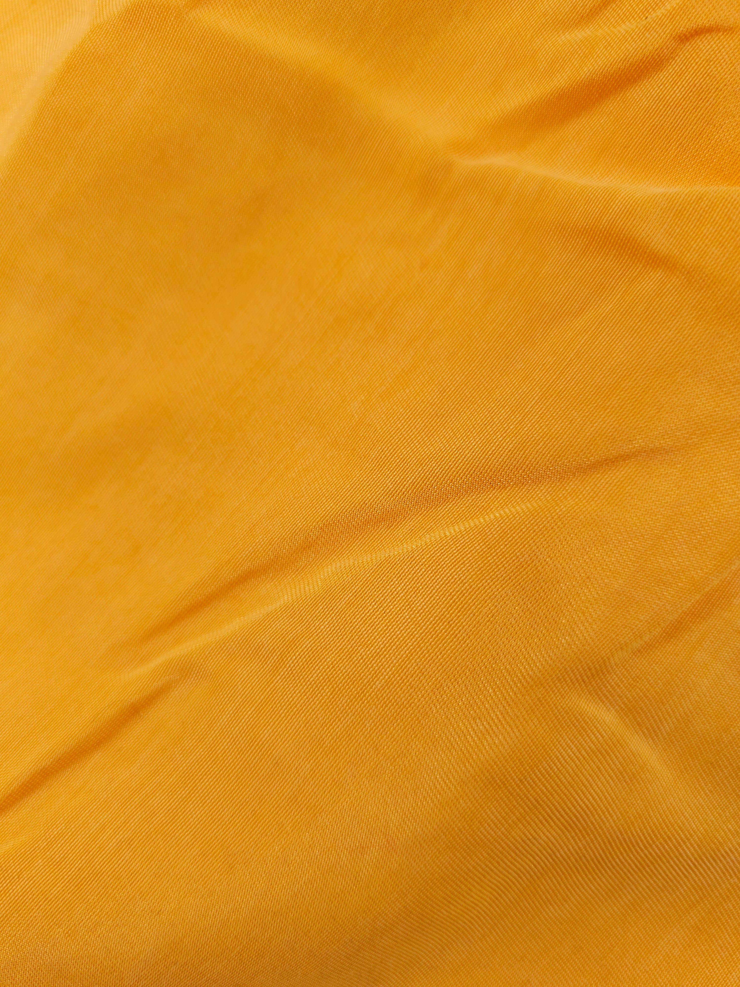 Orange Viscose Satin (Various Sizes)