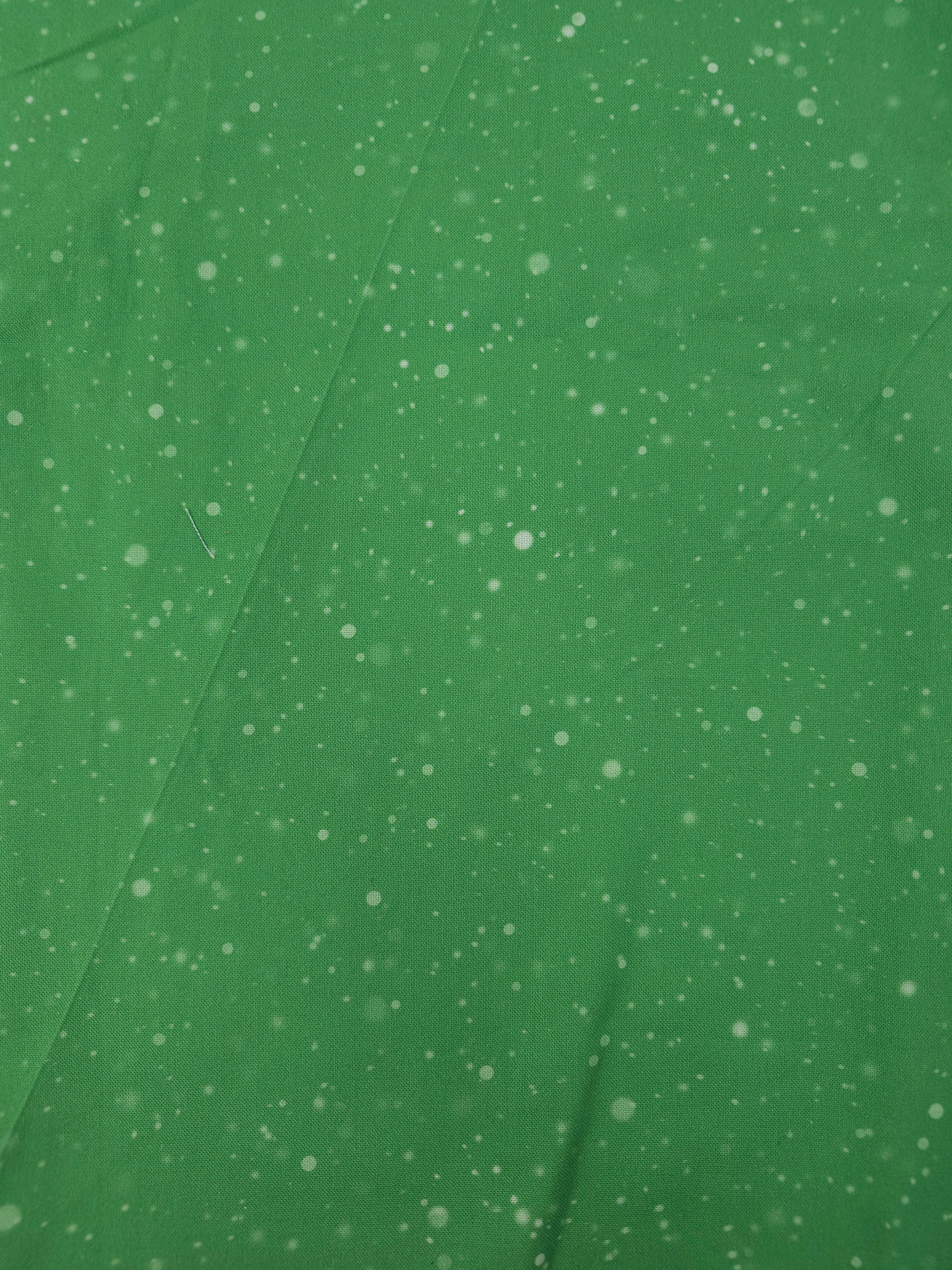 Mint speckle Cotton- 1m piece