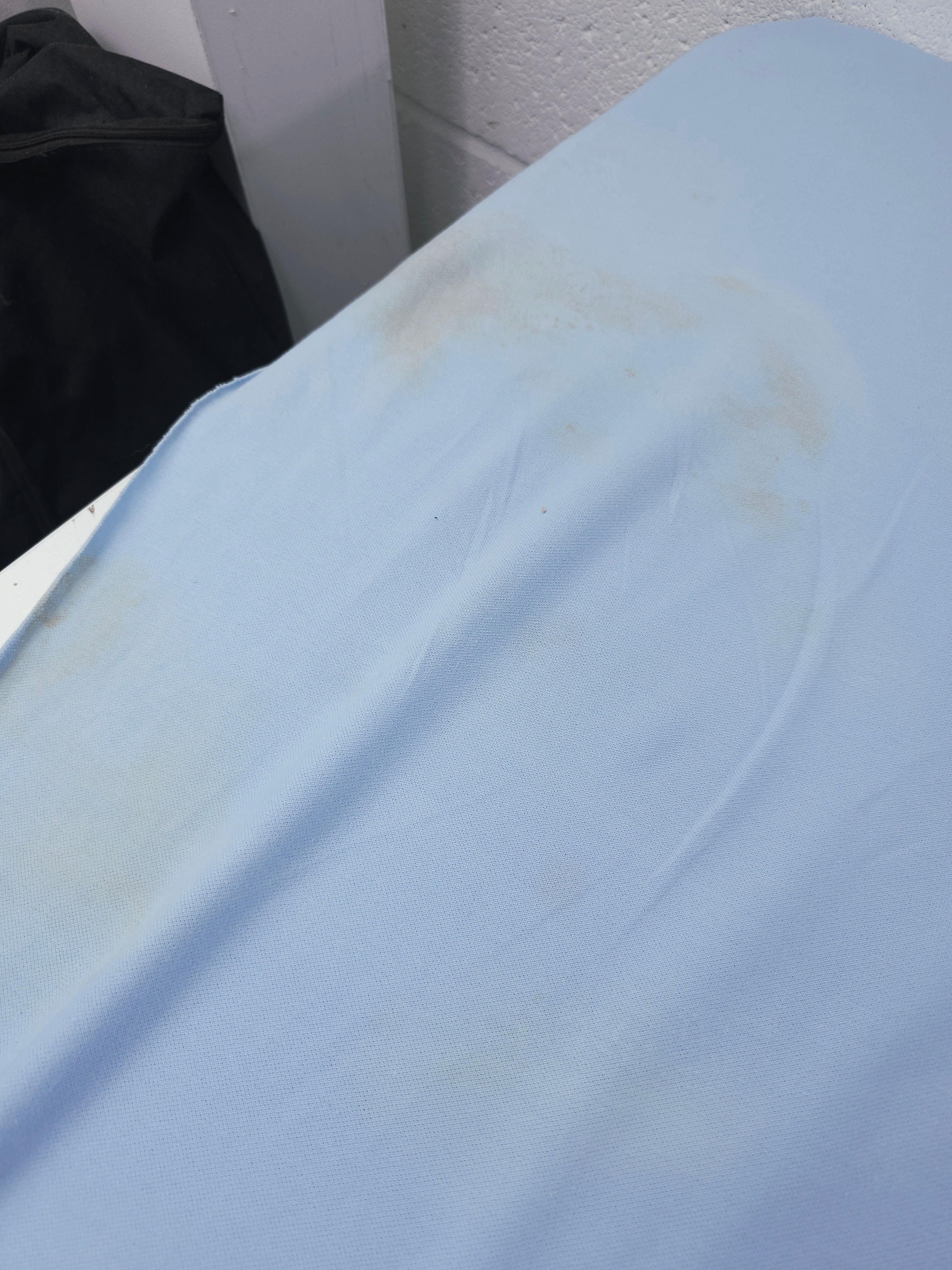 Baby Blue Loopback Terry *DEFECT*