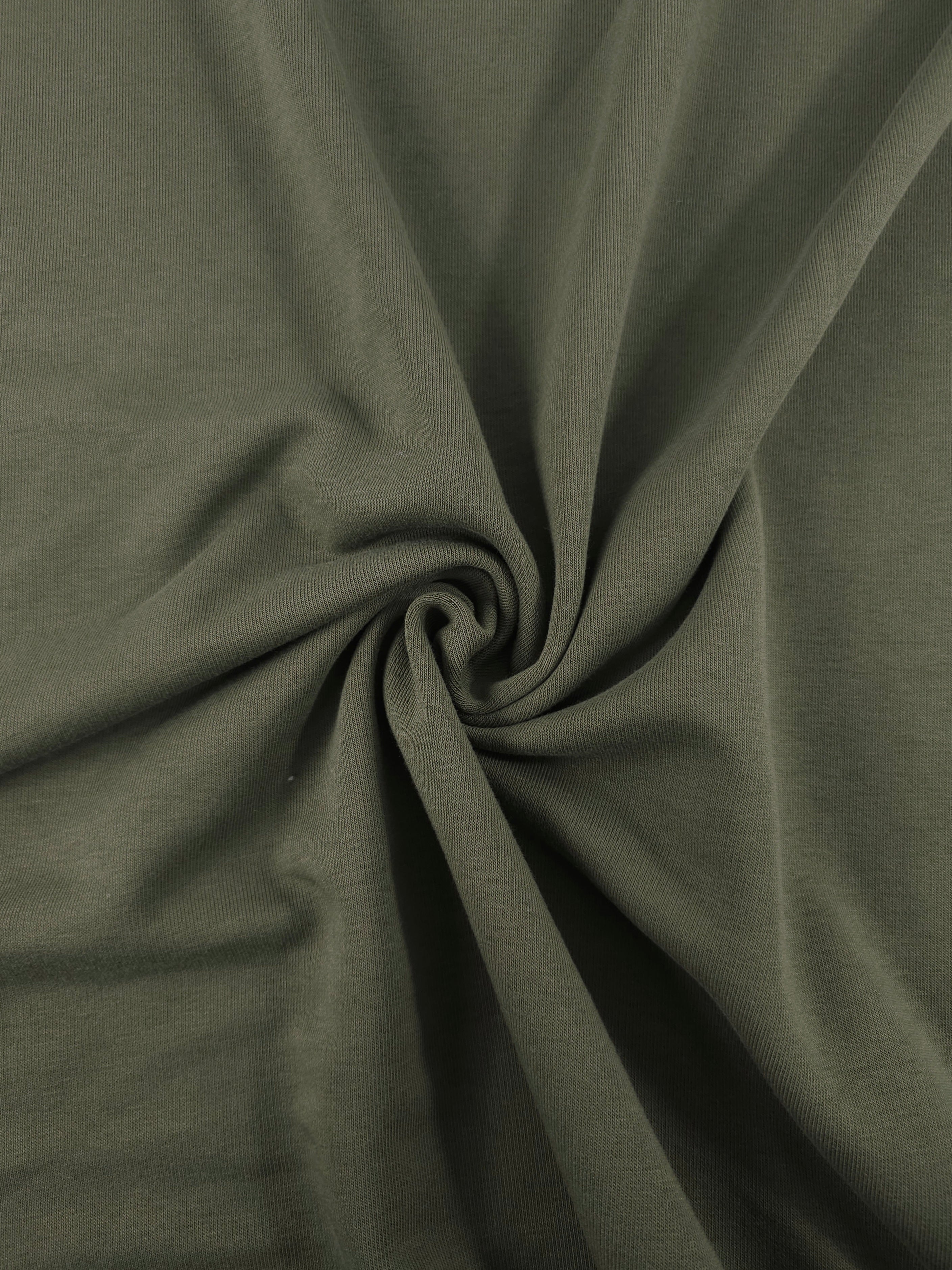 Khaki Loopback Terry