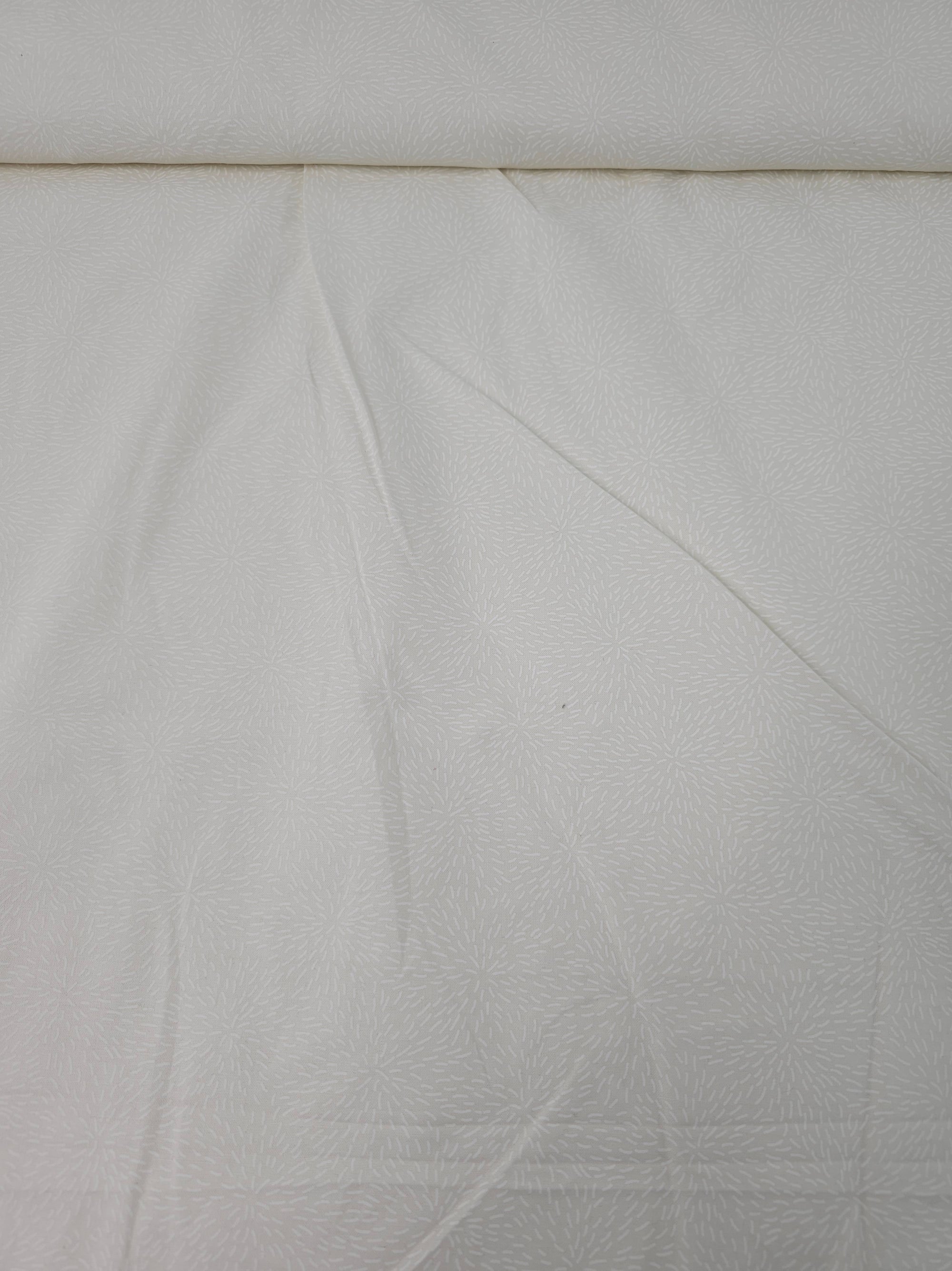 Cream/White Fireworks 100% Cotton