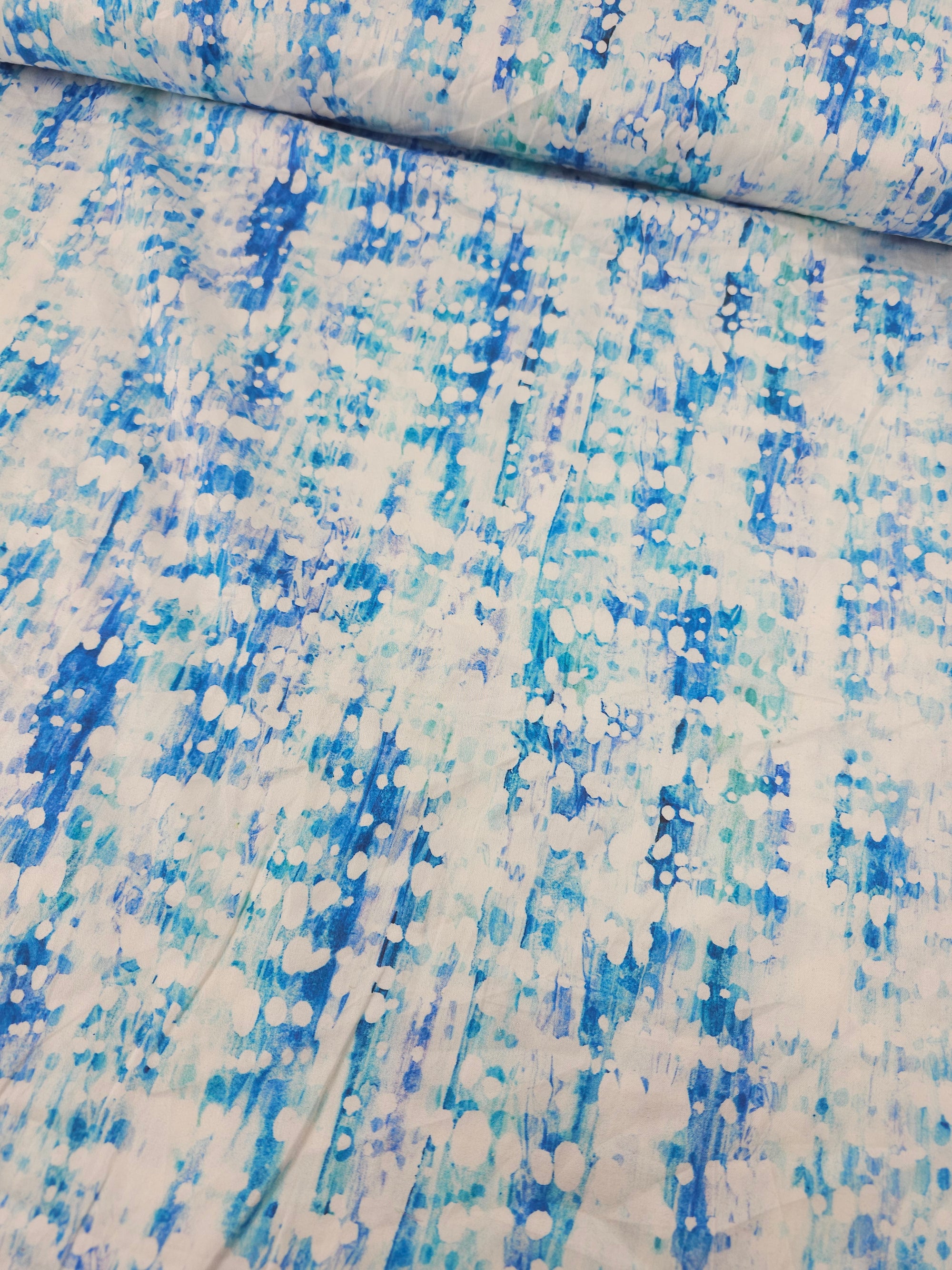 Speckled Ice Abstract 100% Cotton