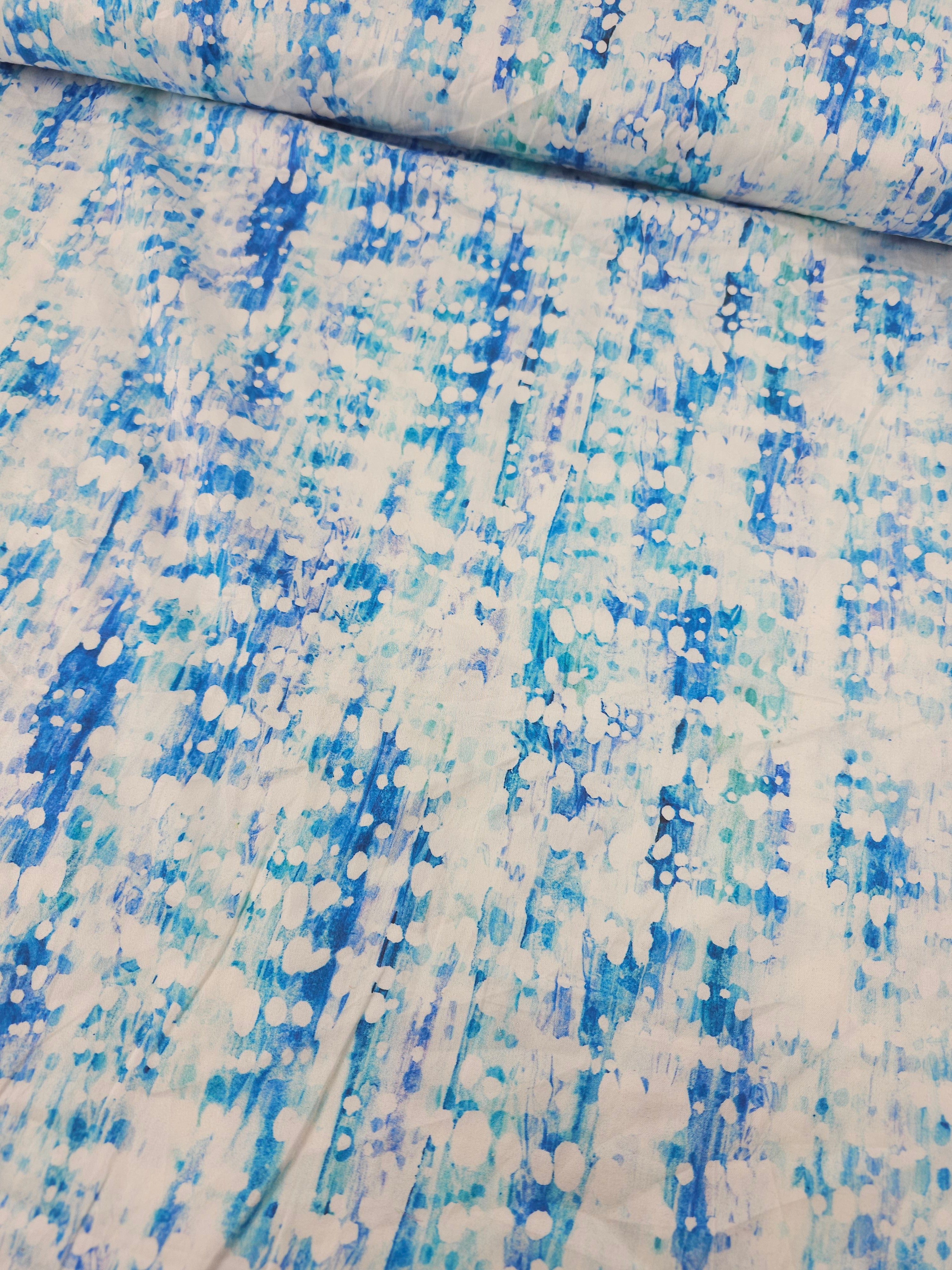 Speckled Ice Abstract 100% Cotton