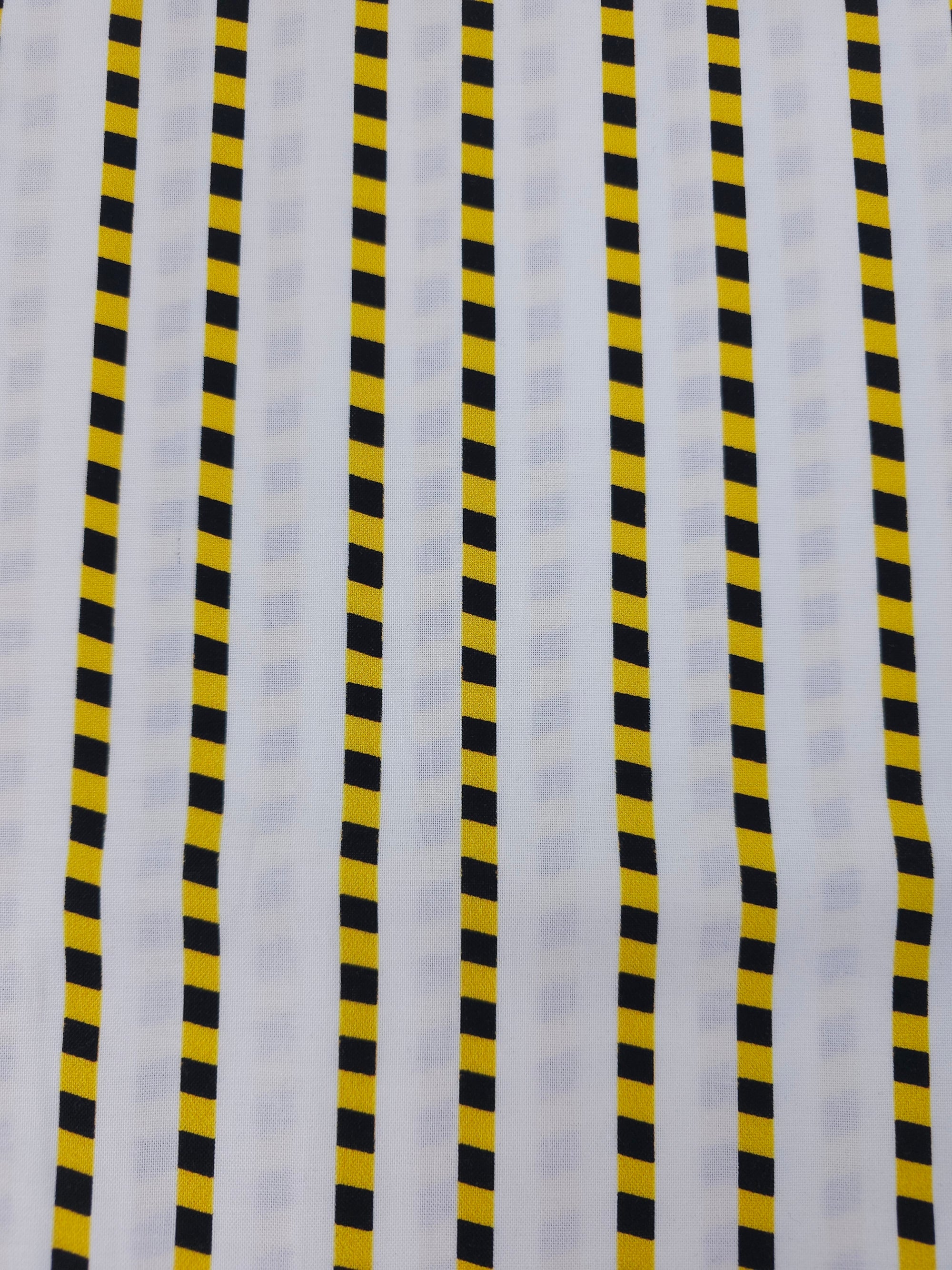 Taxi Stripe 100% Cotton