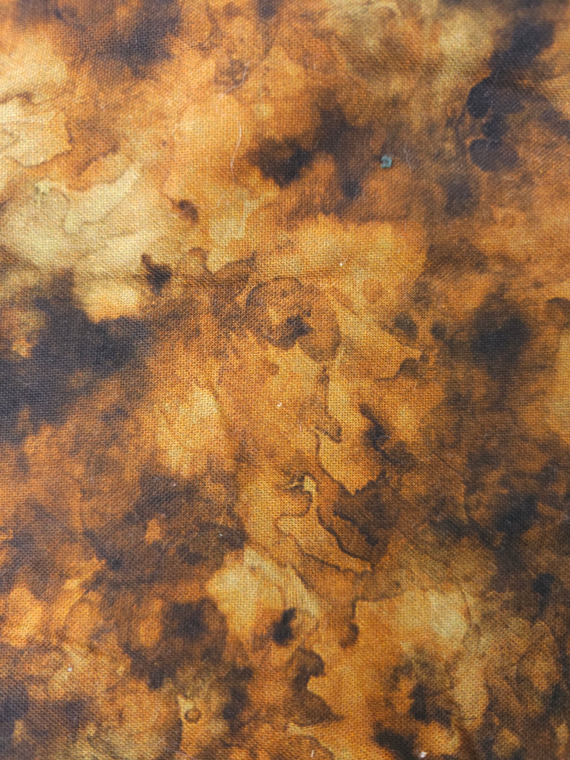 Brown tied dye Cotton- 1m piece