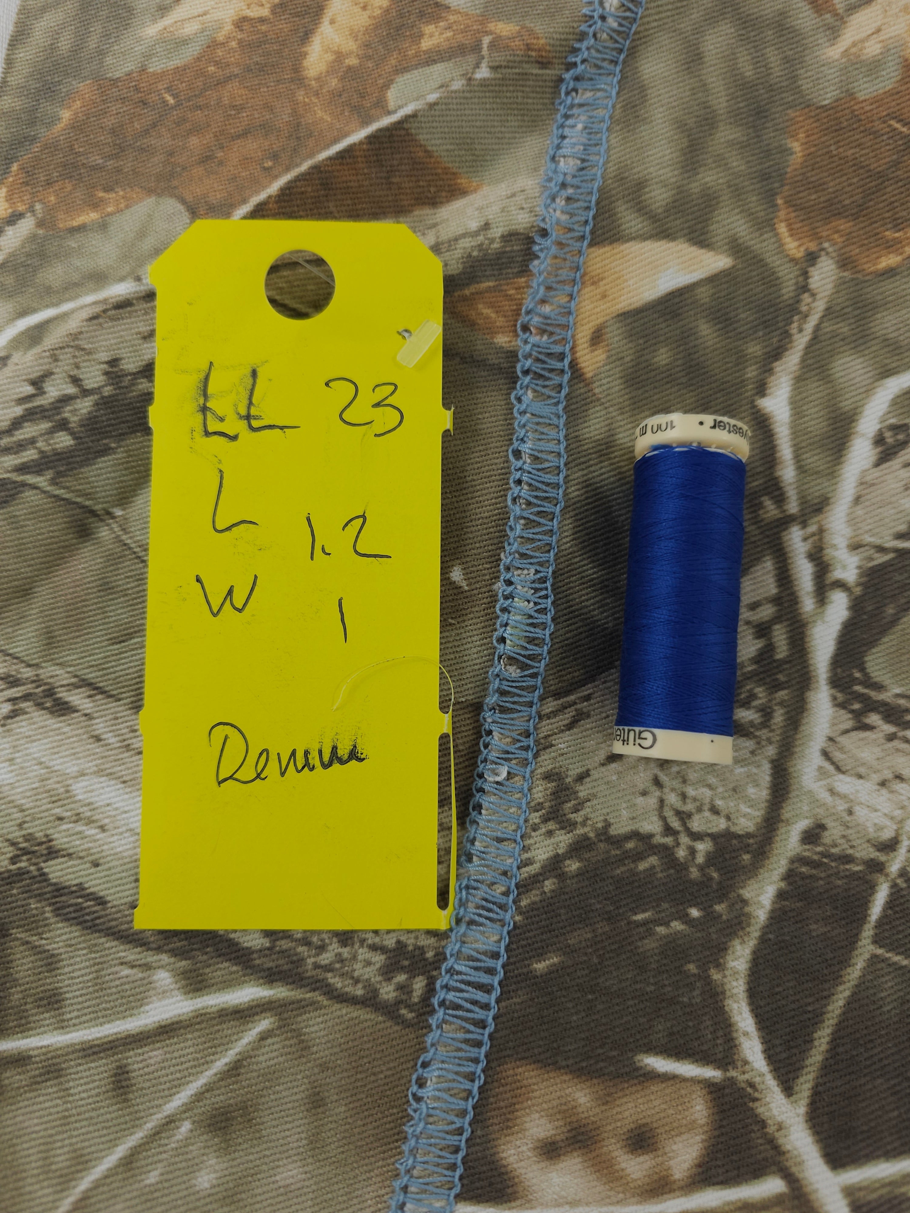 Realistic nature Denim- 1.2m piece