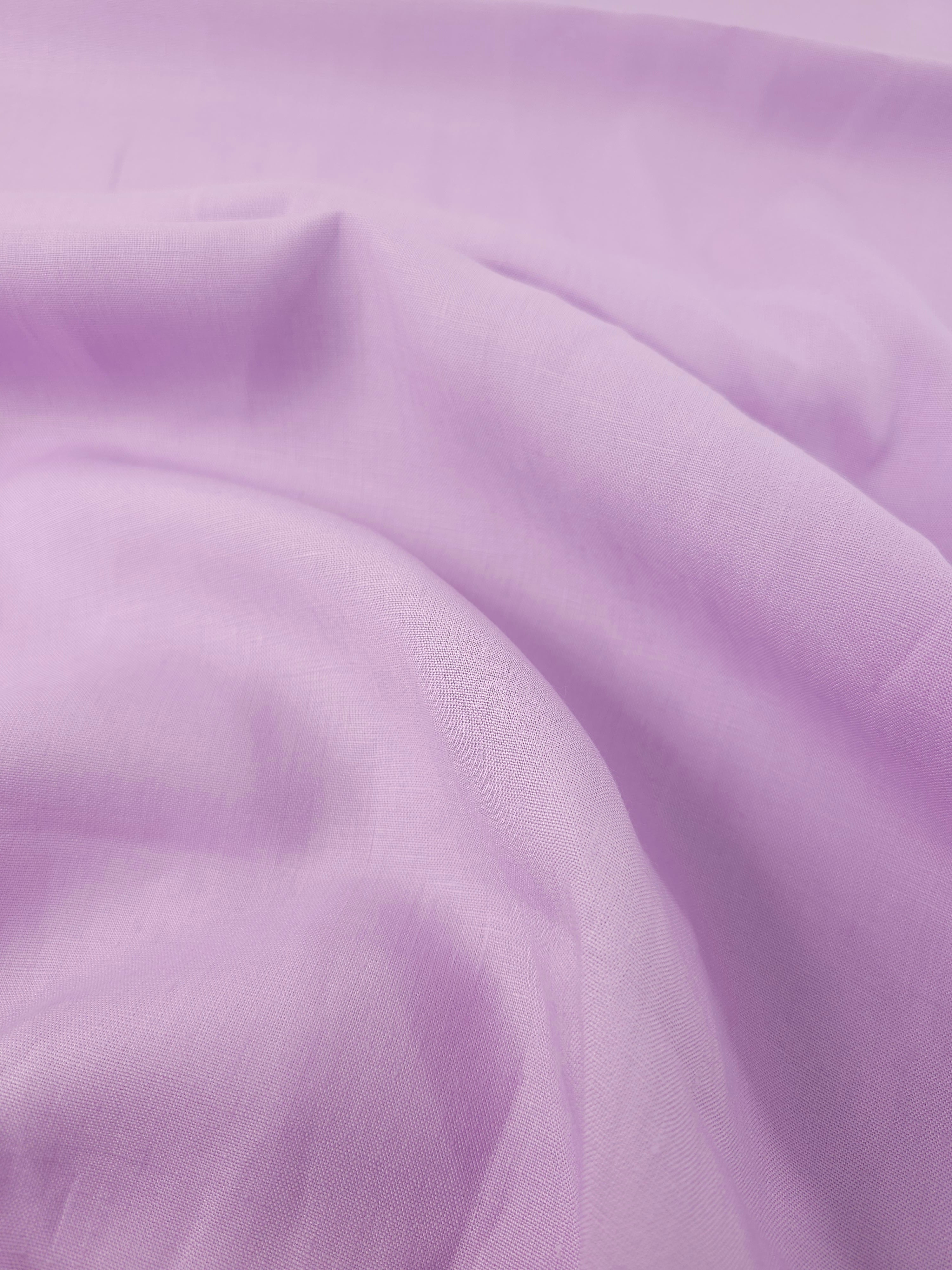 Warm Lilac 100% Linen