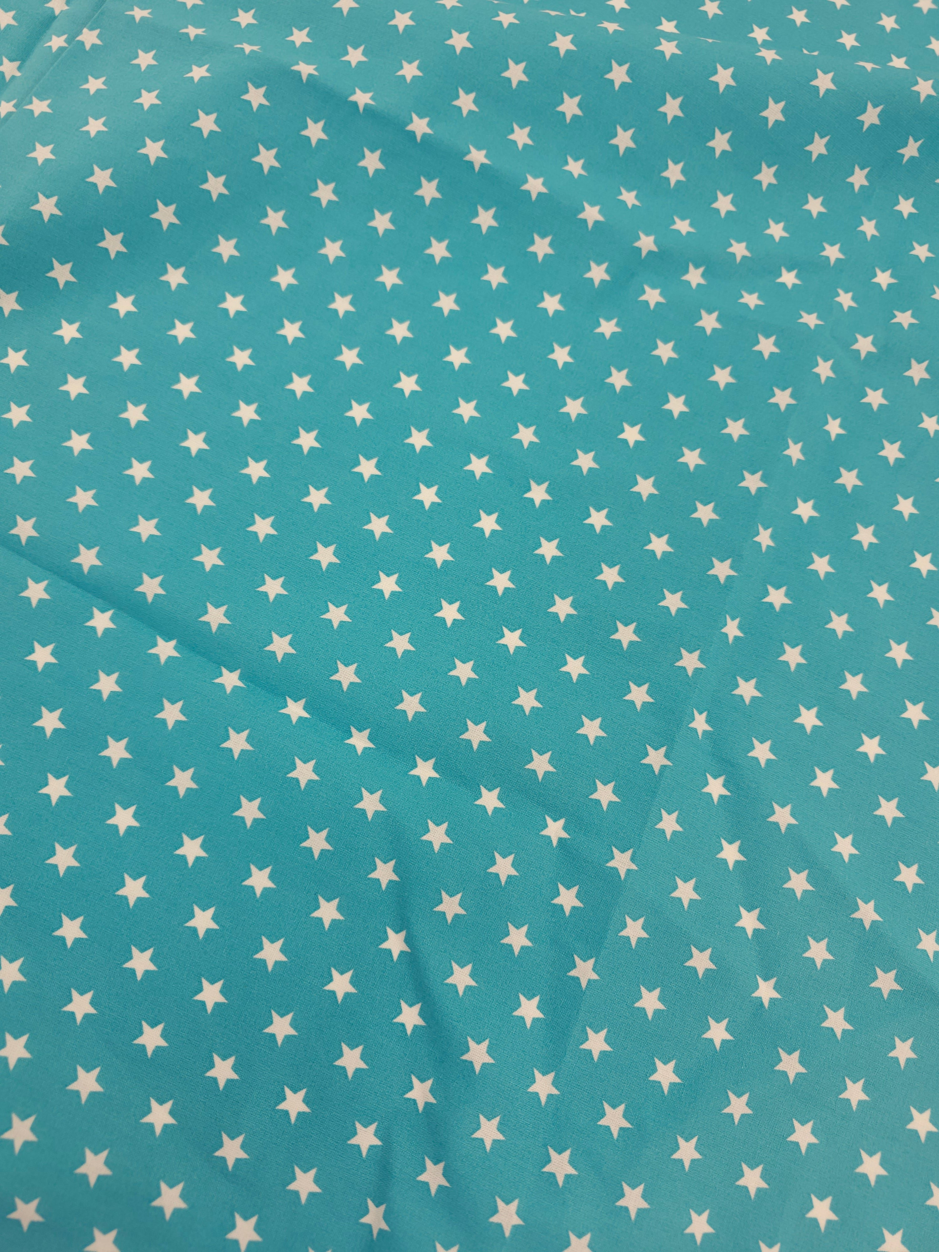 Cyan star Cotton- 1.1m piece