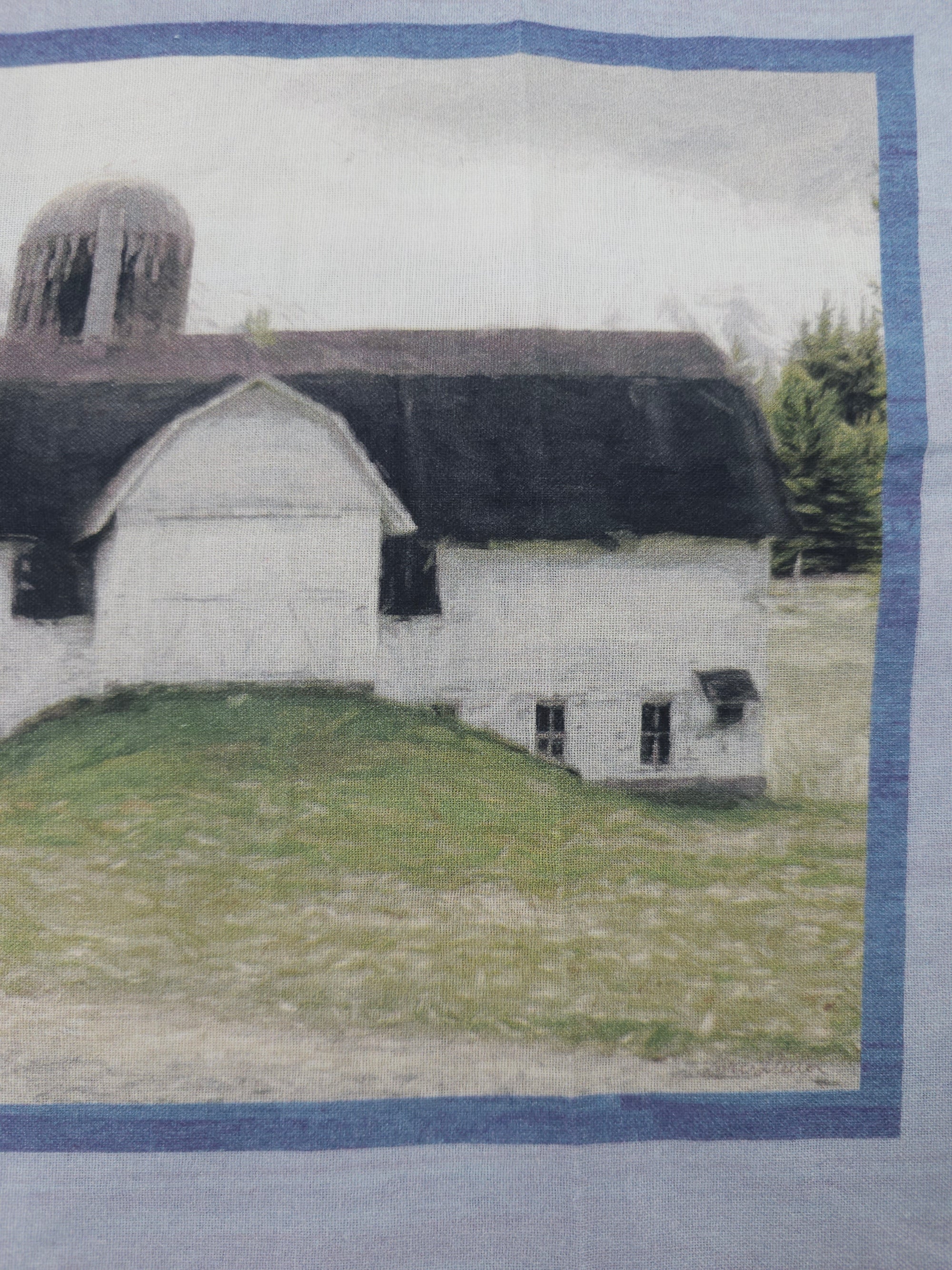 Coastal village Cotton- 2.3m piece