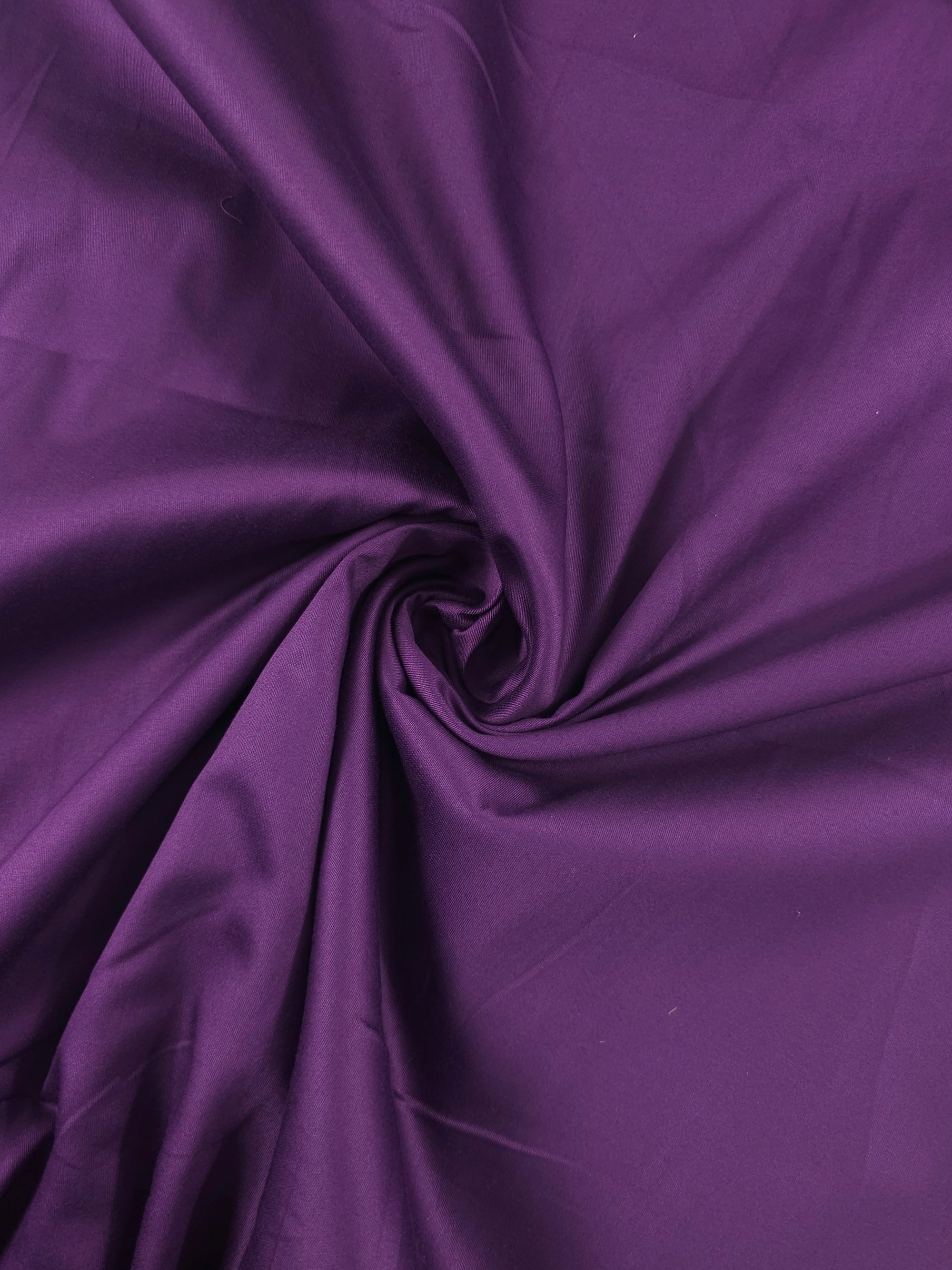 Midnight Purple Cotton Sateen 110" *EXTRA WIDE*