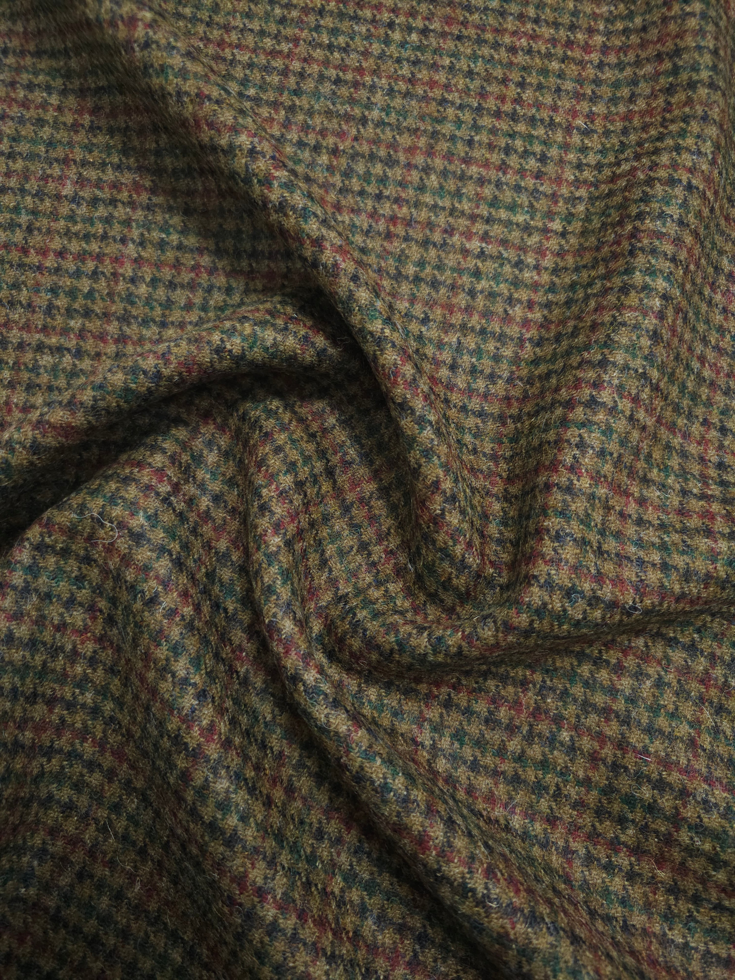 Bronze Multicolour Dogtooth Mediumweight Wool