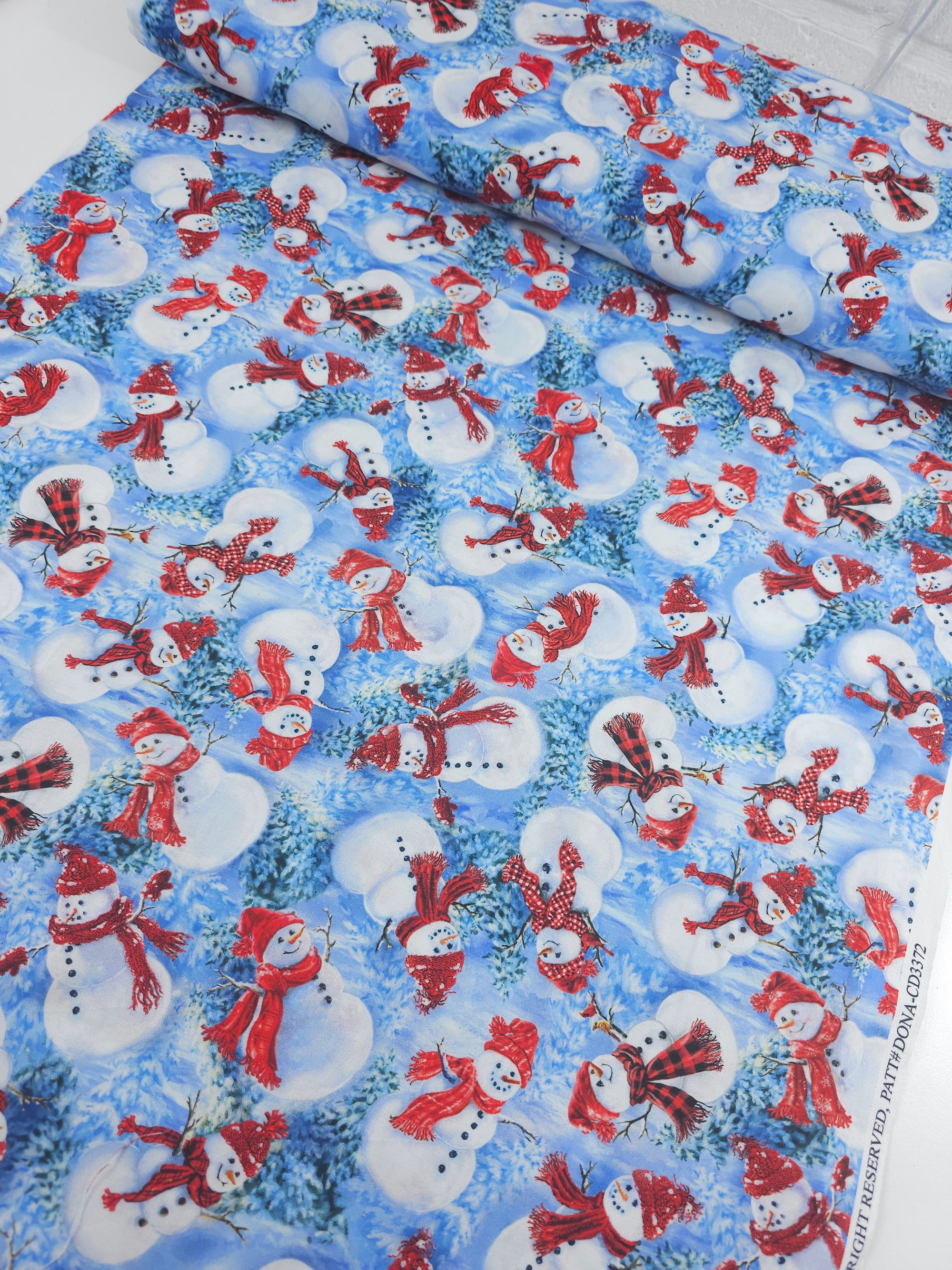 Frosty The Snowman 100% Cotton