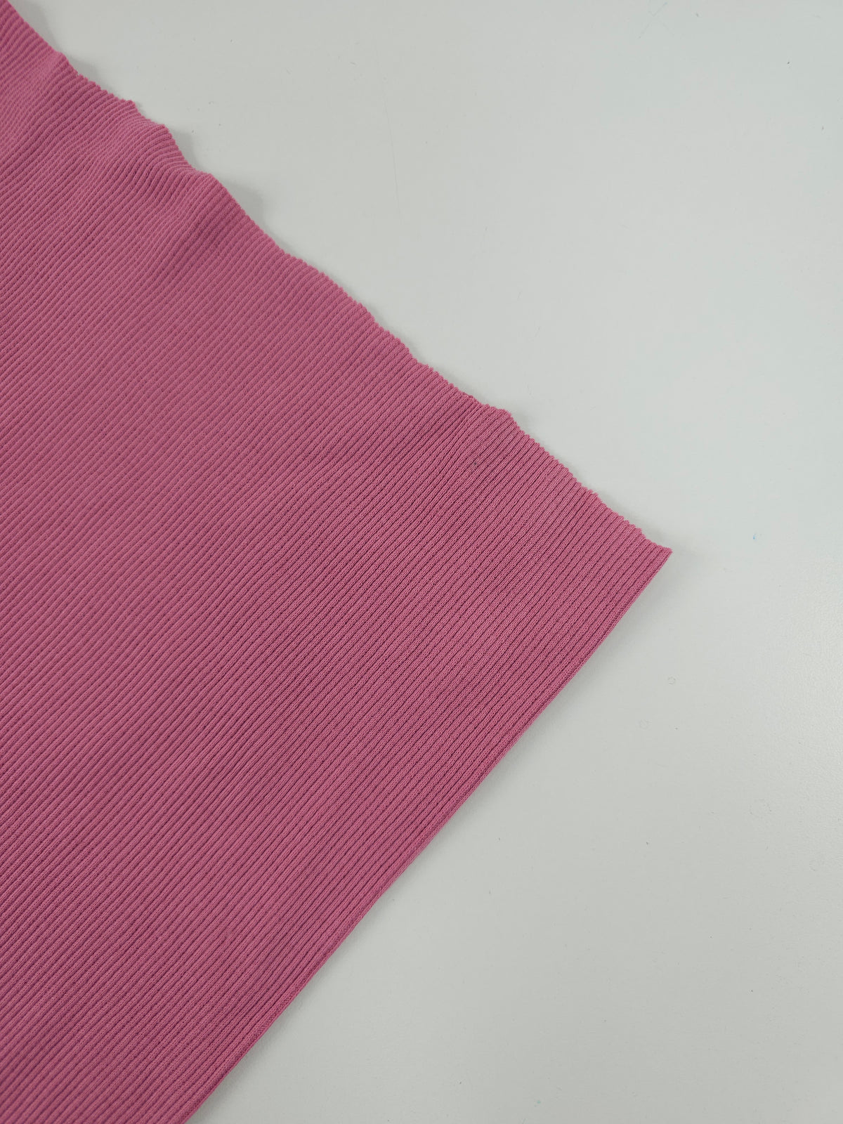 Rosewood Pink Tubular Ribbing