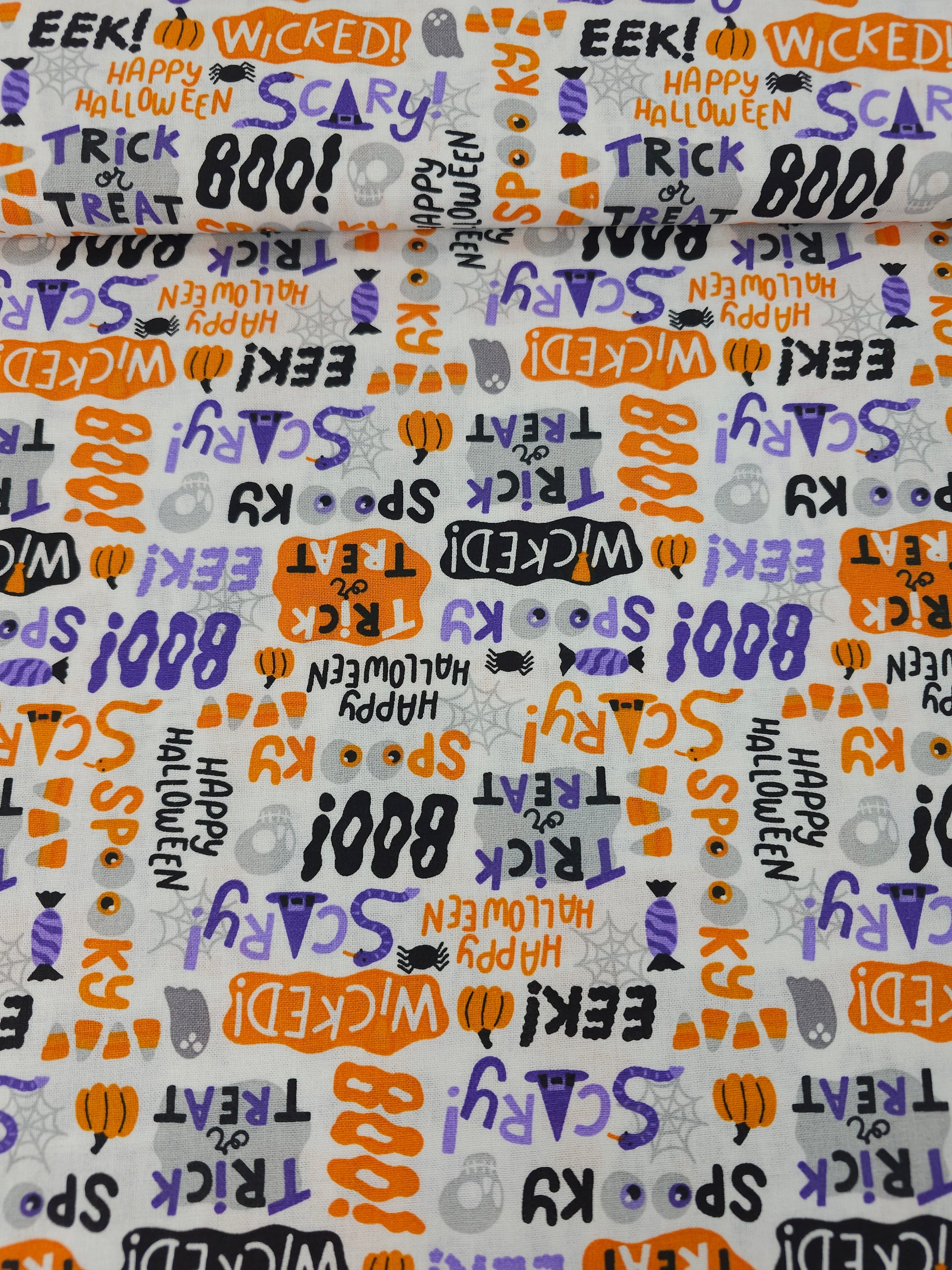 Boo To You Halloween 100% Cotton