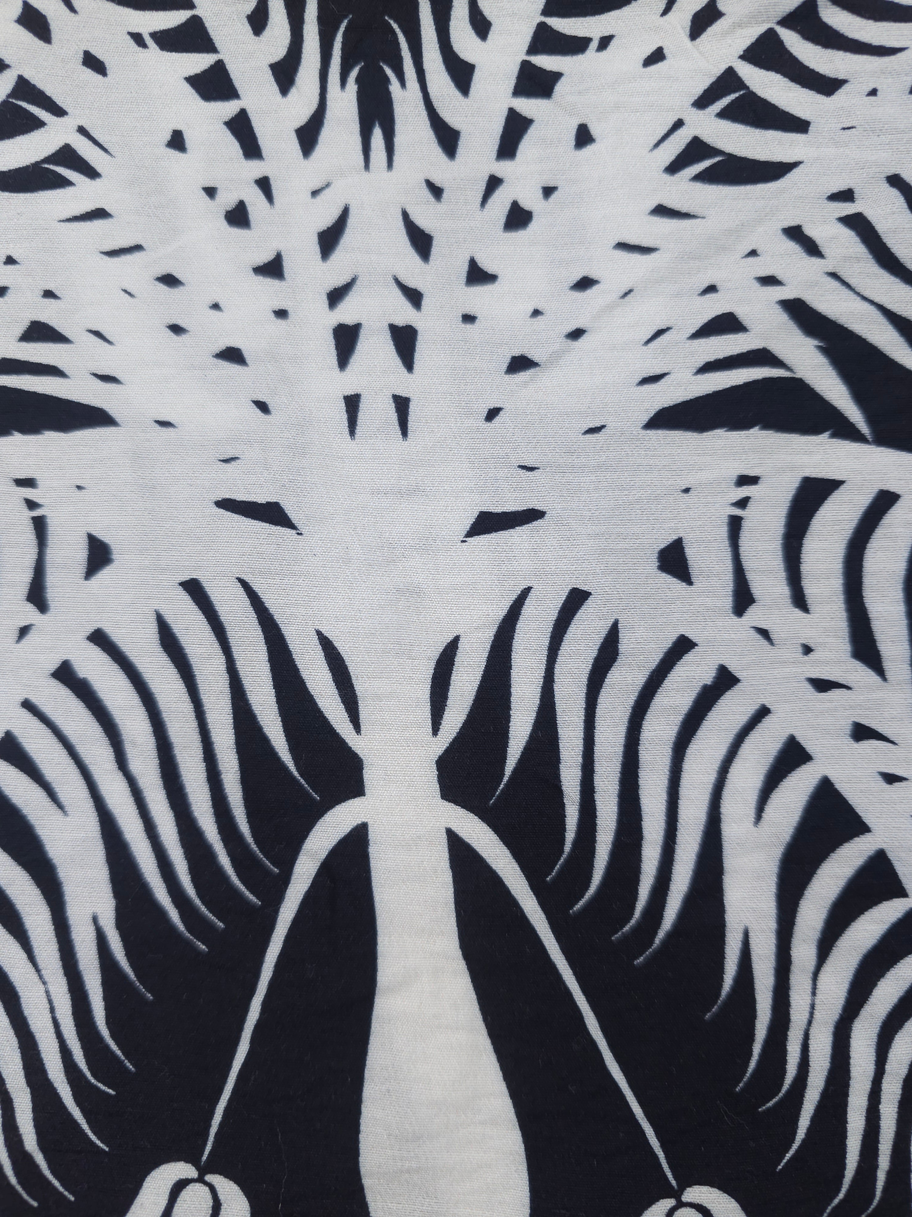 Big palm tree Viscose- 1.4m piece