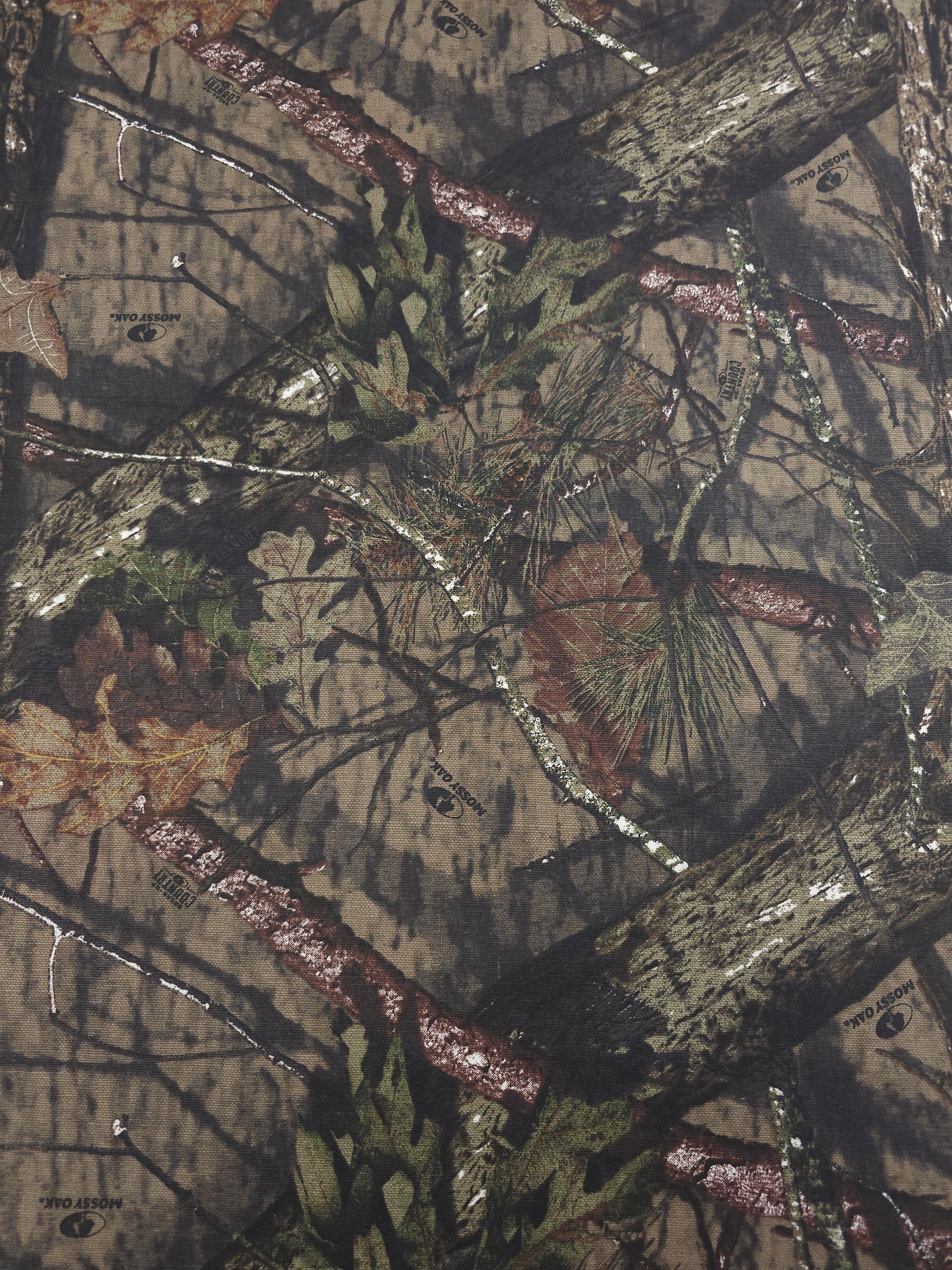 Bark Brown Tree Branches Canvas Cotton
