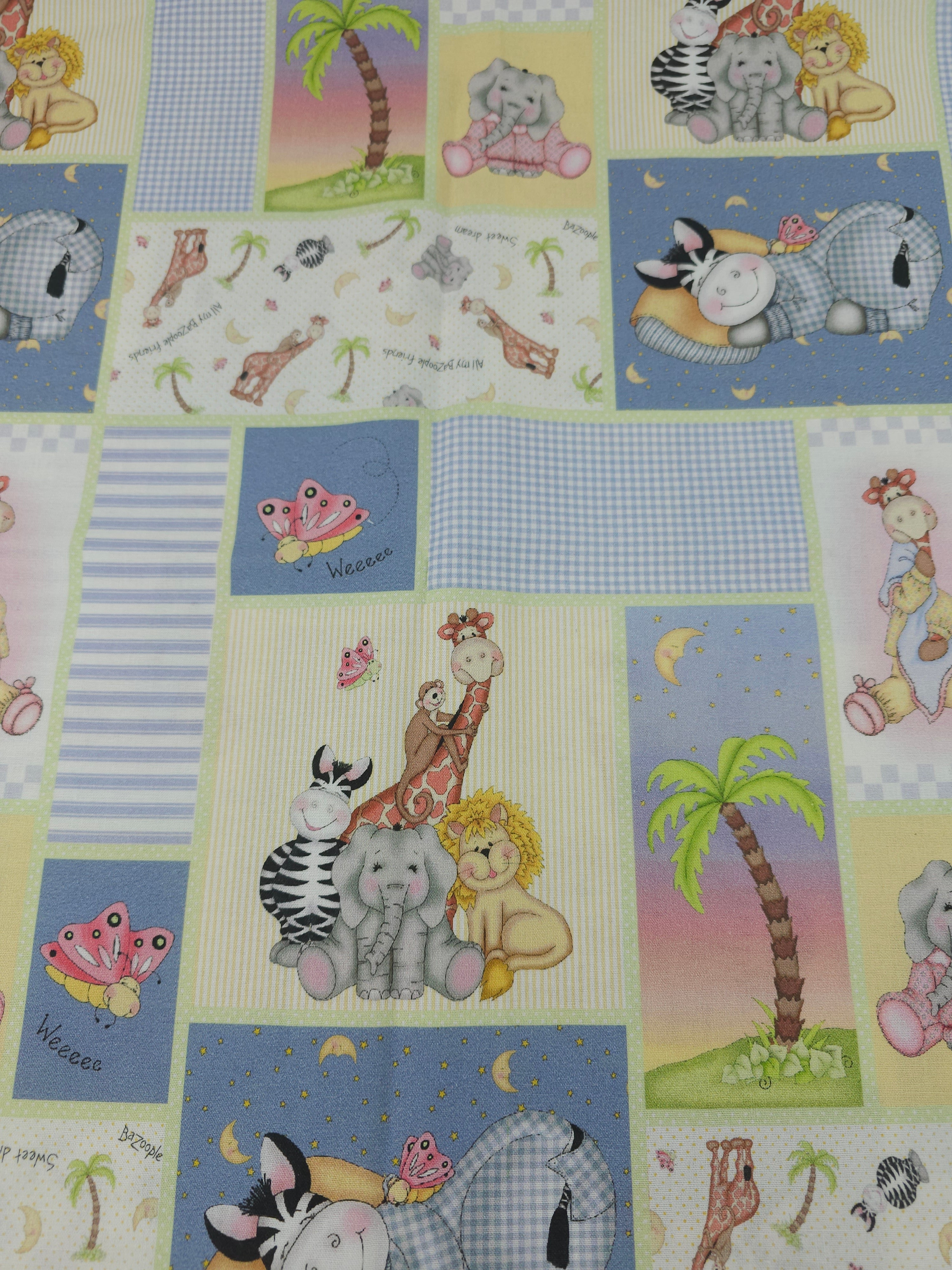 Animal dreaming Cotton- 1m piece