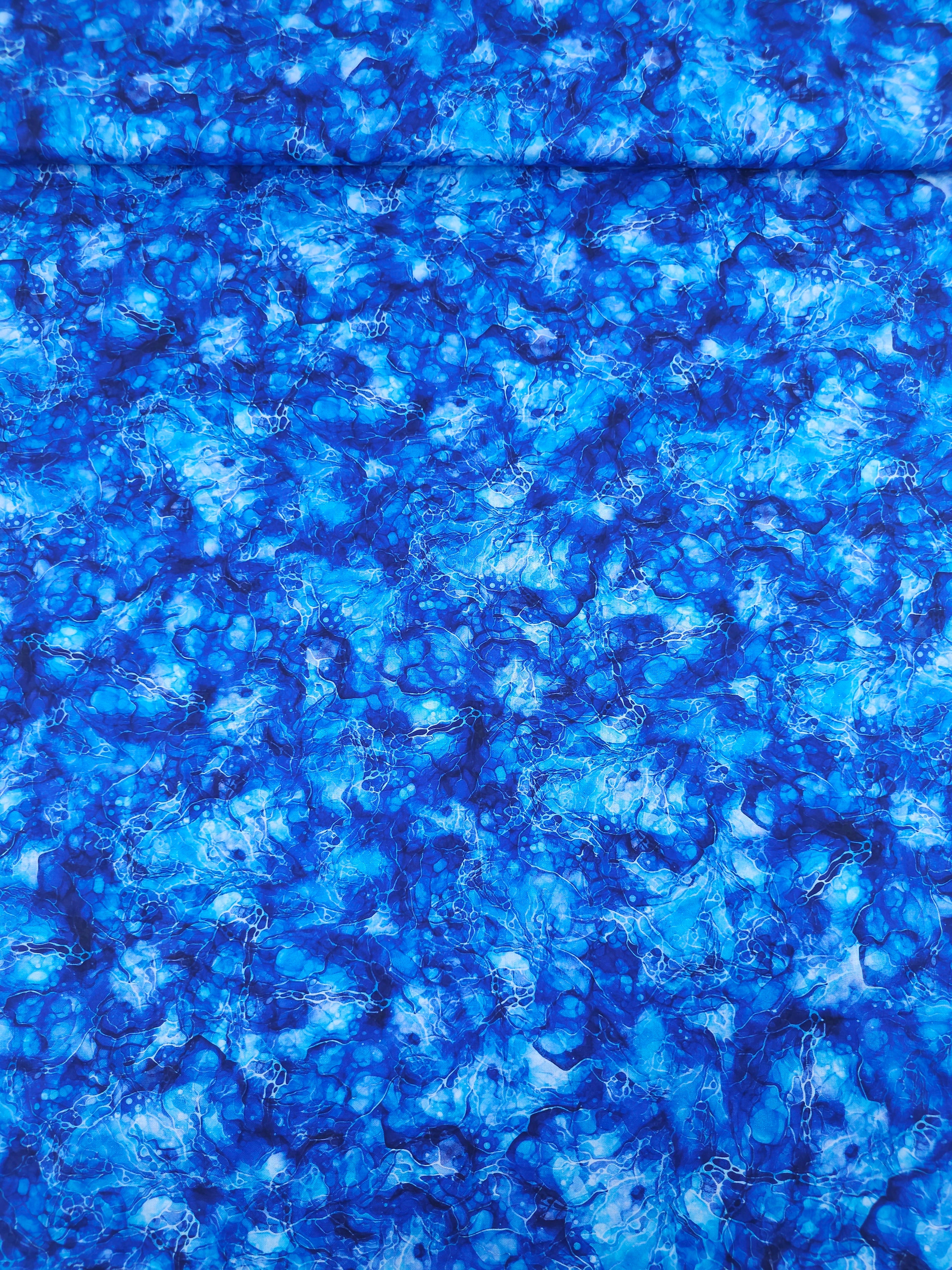 Blue Crystal Waters 100% Cotton
