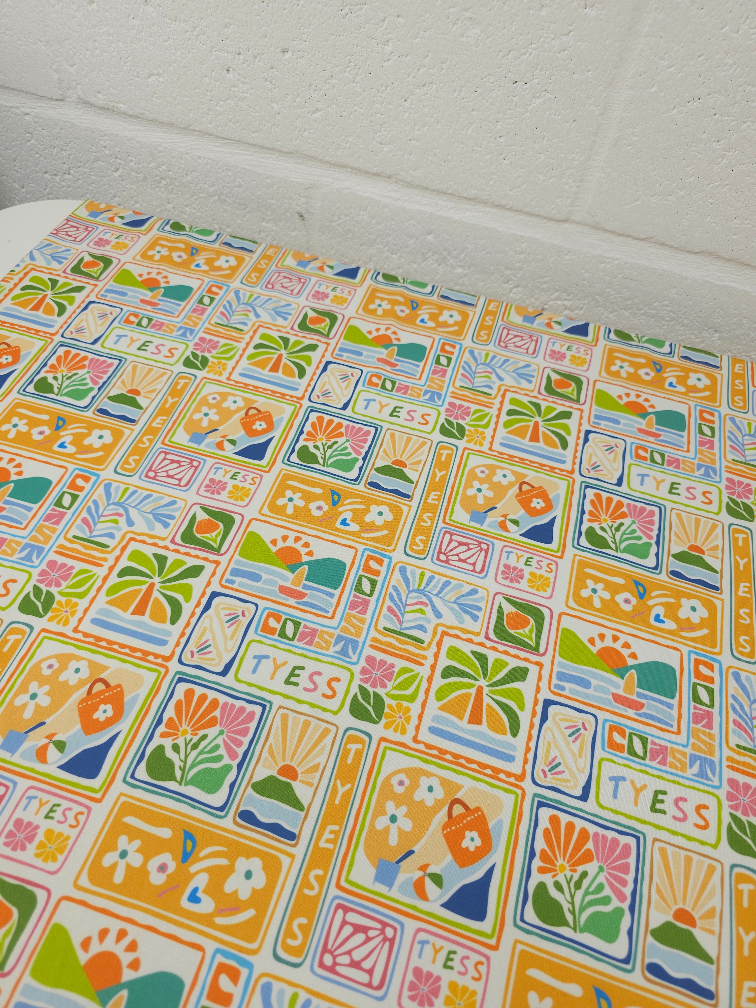 Tyess Beach Slinky Rayon Jersey